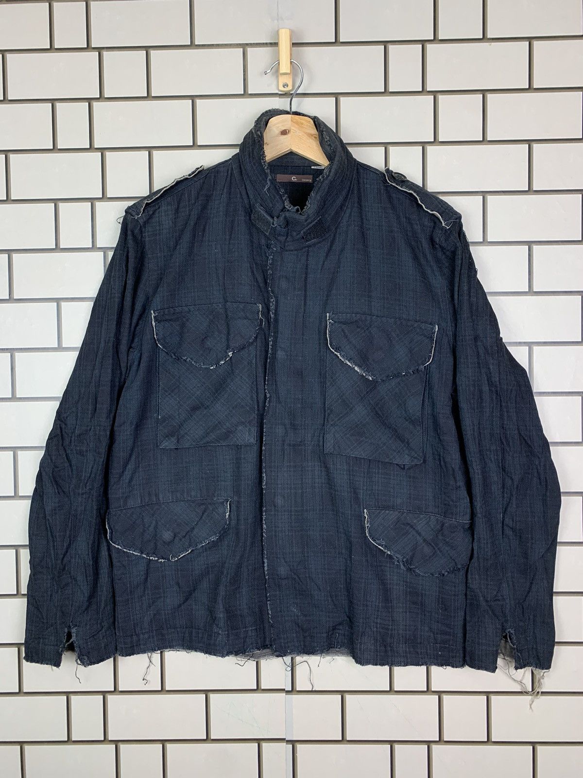 Japanese Brand × Vintage Vintage Japanese Brand CP Decency Distressed Jacket Size US L / EU 52-54 / 3 - 1 Thumbnail