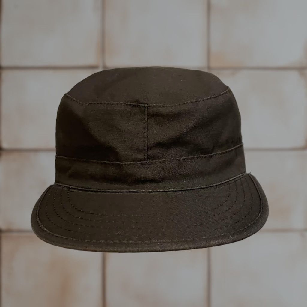 Vintage VINTAGE Combat BDU Winter Hat Fitted Mens 7 1/4 Black Army Cap Ear Flap Lined Workwear Size ONE SIZE - 1 Thumbnail