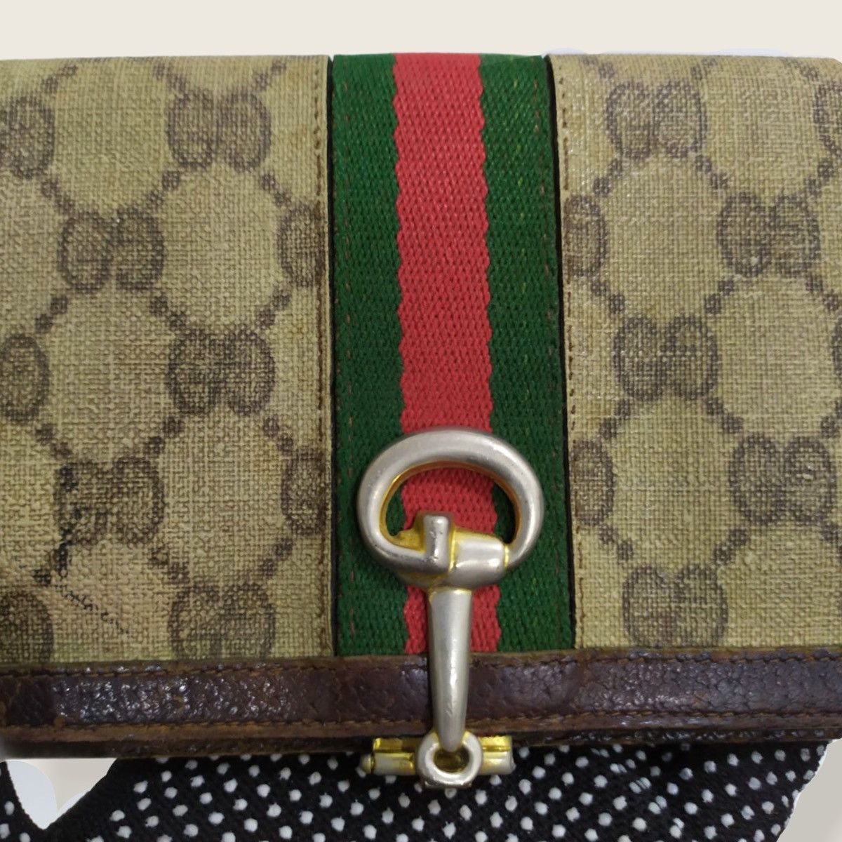 Gucci ‼️LASTDROP‼️ AUTHENTIC VINTAGE GUCCI GG LONG WALLET Size ONE SIZE - 3 Thumbnail