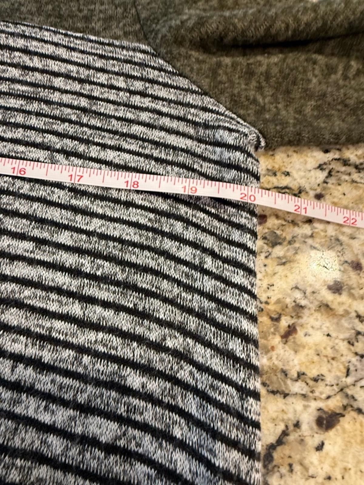 Other mts gray striped color block lightweight sweater SZ M Size M / US 6-8 / IT 42-44 - 7 Thumbnail