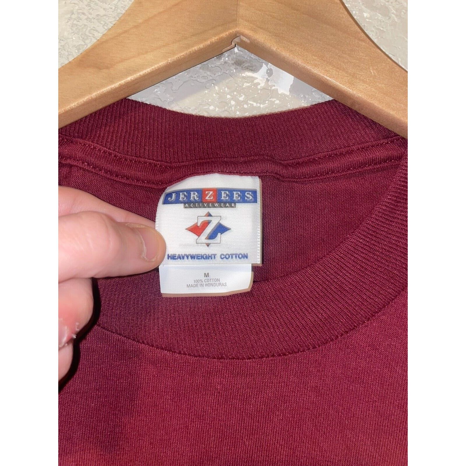Jerzees Vintage Montana Red Shirt The Last best Place Tee VTG 90s M Size US M / EU 48-50 / 2 - 7 Thumbnail