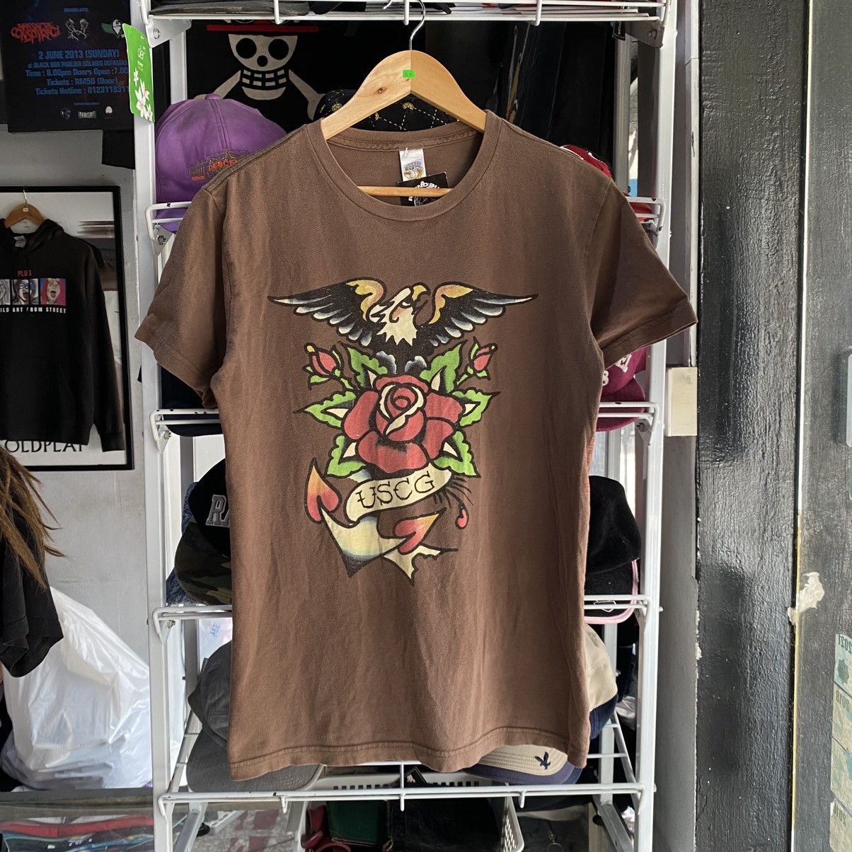Christian Audigier × Ed Hardy Ed Hardy By Christian Audigier USCG T-shirts Size US M / EU 48-50 / 2 - 1 Thumbnail