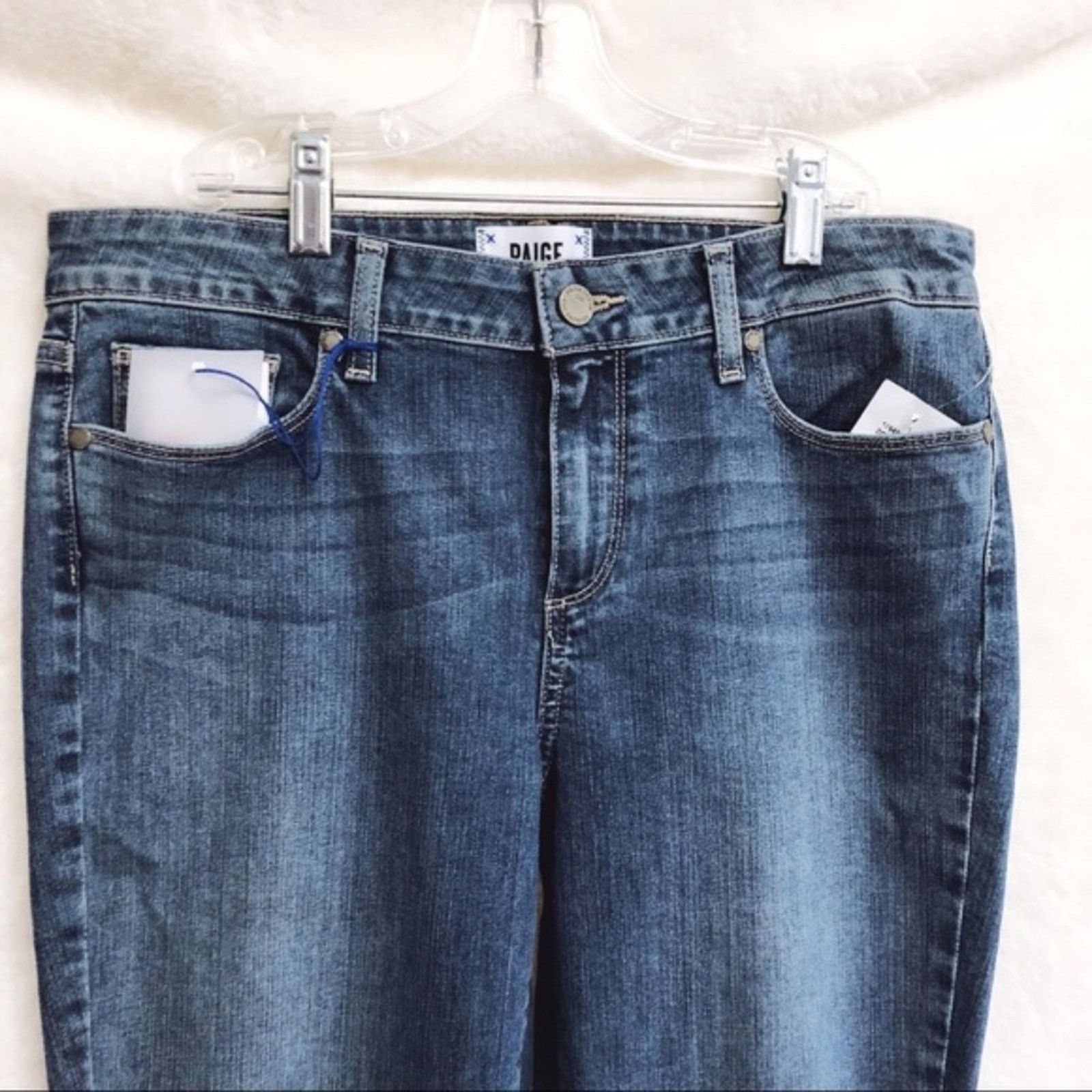 Paige Paige Light Wash Verdugo Ankle Skinny Jeans Size 30" / US 8 / IT 44 - 8 Thumbnail