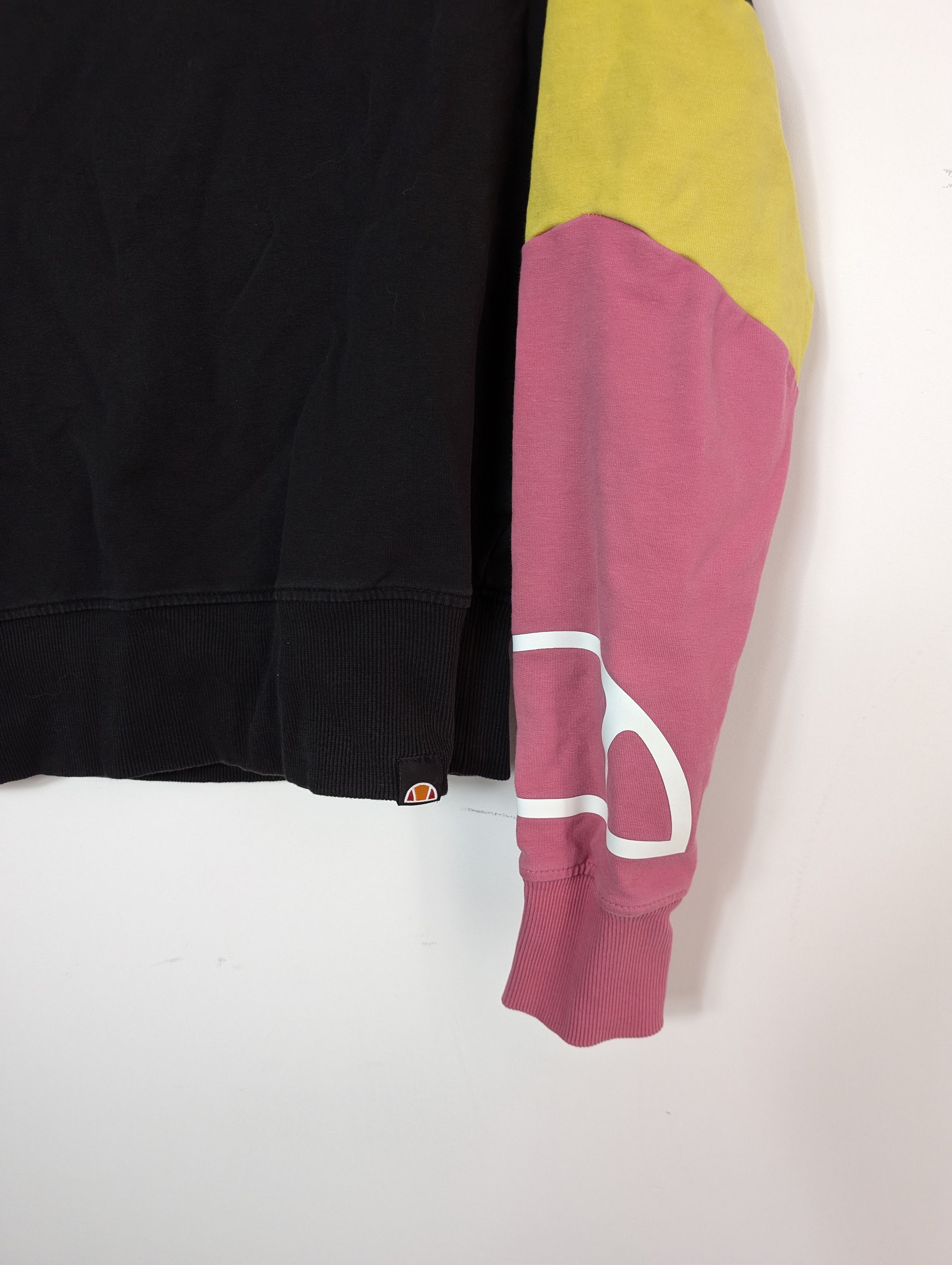 Ellesse Ellesse Colorblock Logo Sweatshirt Y2K Streetwear Boxy Retro Size S / US 4 / IT 40 - 4 Thumbnail