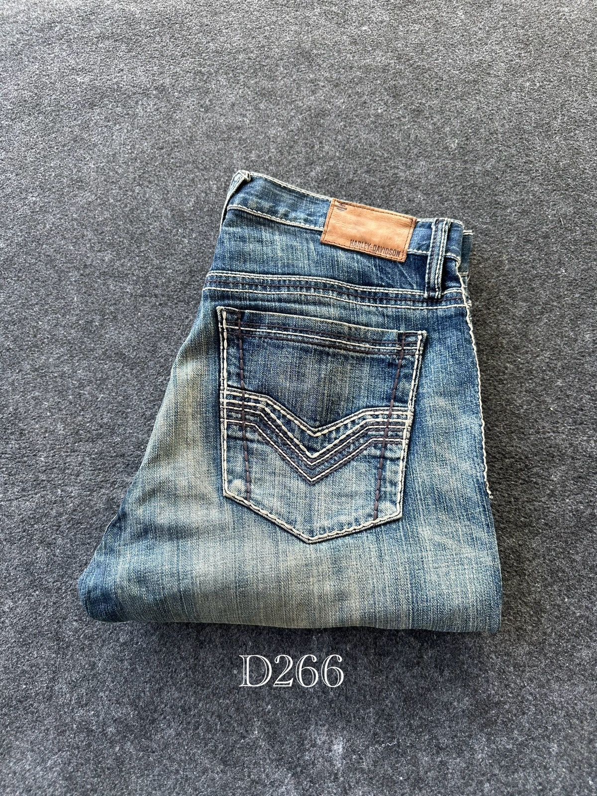 Harley Davidson Harley Davidson Vintage Denim D266 Size US 34 / EU 50 - 20 Thumbnail