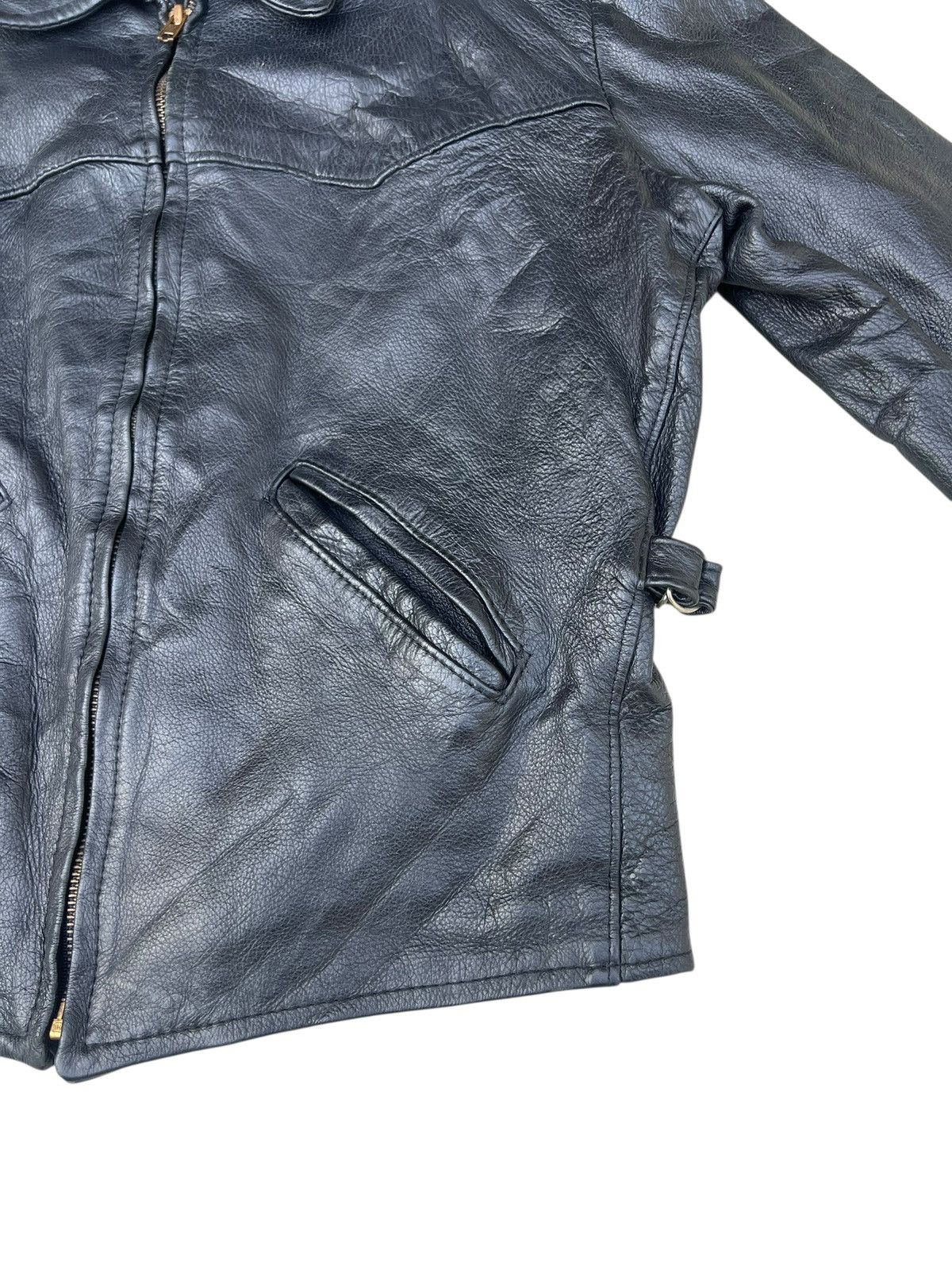 Leather Vintage Mid Western Sport Togs Deerskin Leather Jacket Size US M / EU 48-50 / 2 - 9 Thumbnail