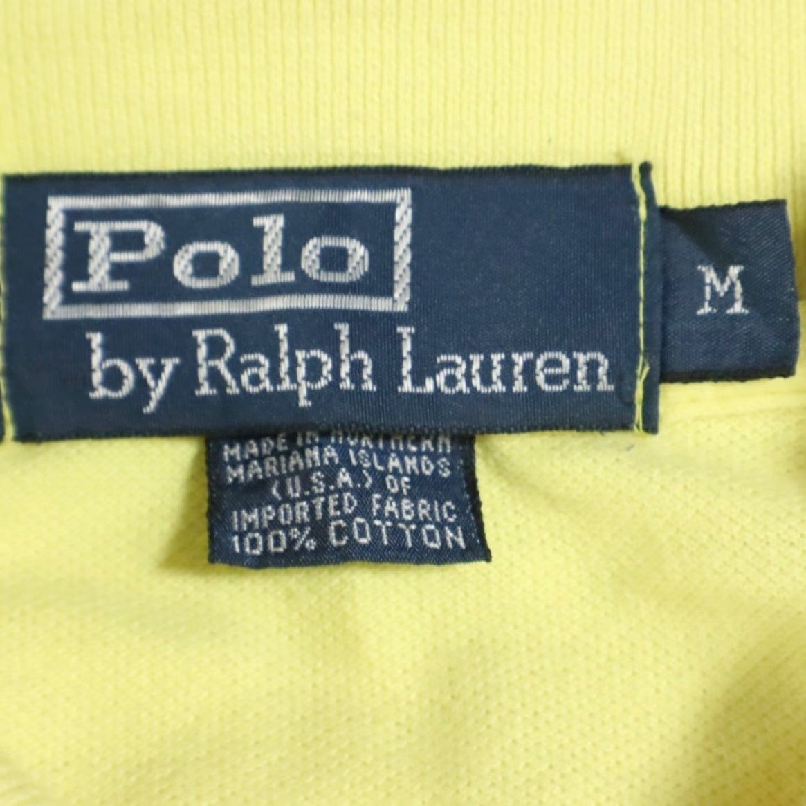 Polo Ralph Lauren Polo Ralph Lauren Pique Cotton Solid Polo Shirt Yellow Men's M Shirt Size US M / EU 48-50 / 2 - 5 Thumbnail