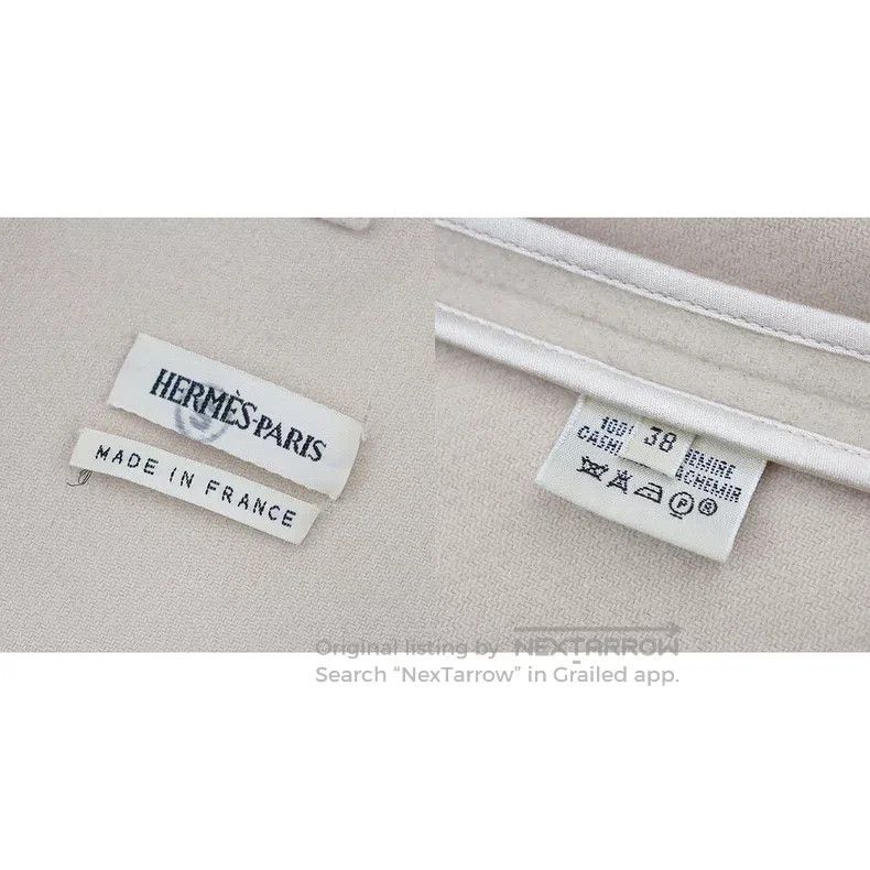 Hermes Hermes Margiela Era 100% Cashmere Double Layer Jacket Size XS / US 0-2 / IT 36-38 - 7 Thumbnail