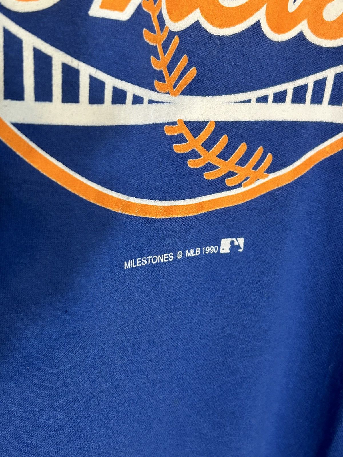 MLB 1990 MLB New York Mets T Shirt Size US L / EU 52-54 / 3 - 3 Thumbnail
