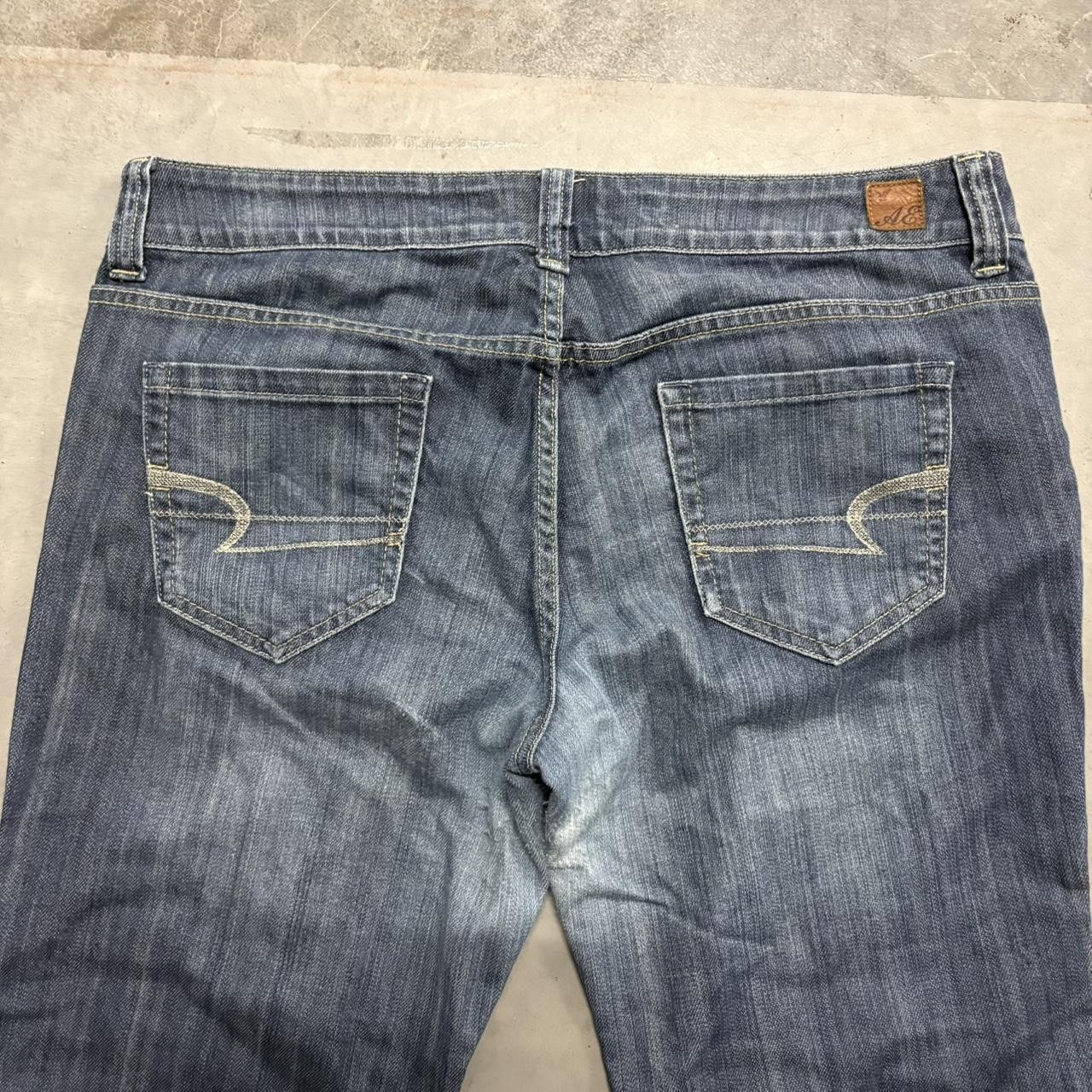 Vintage Crazy Vintage Y2K/2000s Baggy Wideleg Dark Wash Skater Streetwear Style Denim Jeans! Size US 36 / EU 52 - 7 Thumbnail