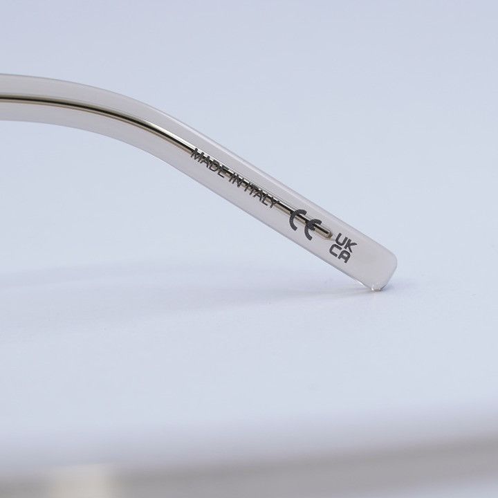 Saint Laurent Paris Saint Laurent SLM110 007 Eyeglasses Transparent Nude 53mm Size ONE SIZE - 7 Thumbnail
