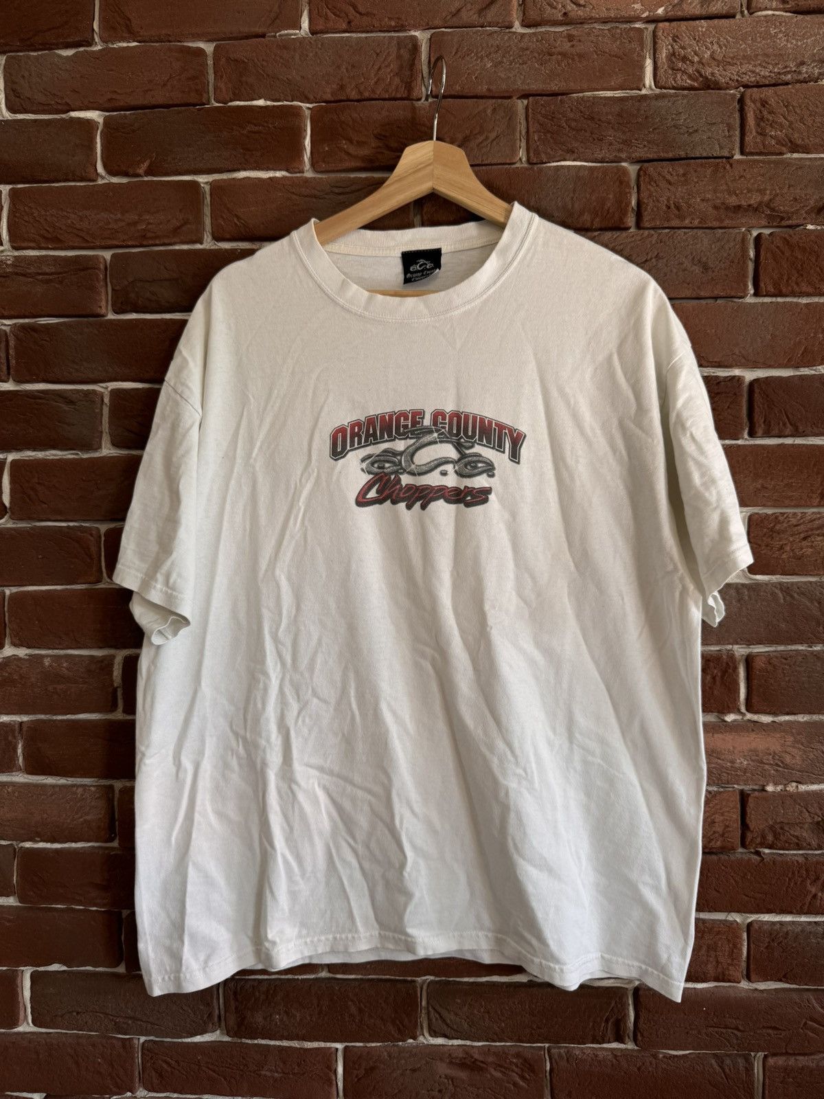 Vintage Rare Orange County Choppers Vintage 00s T Shirt Motorcycle Size US XL / EU 56 / 4 - 2 Thumbnail