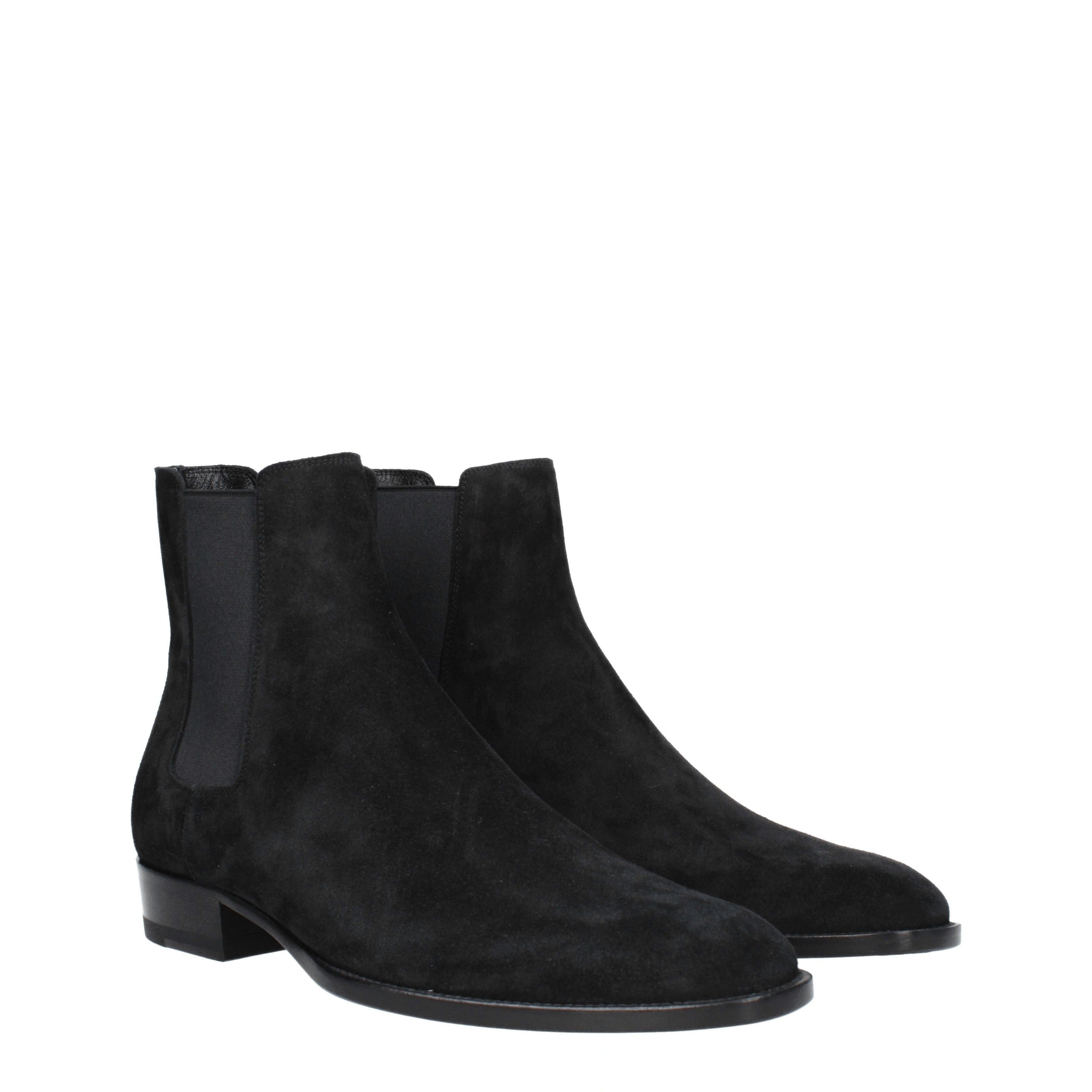 Saint Laurent Paris Ankle Boots in Suede Size US 8 / EU 41 - 1 Thumbnail