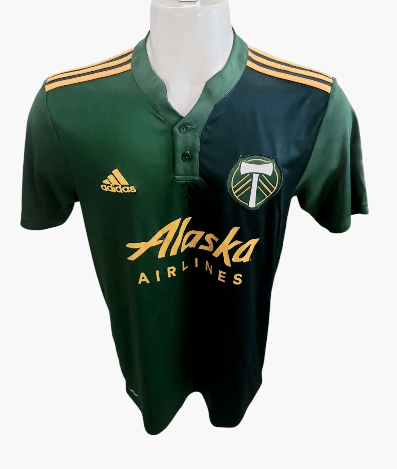 Adidas Adidas Portland MLS Soccer Timbers Authentic Jersey Medium Size US M / EU 48-50 / 2 - 2 Thumbnail