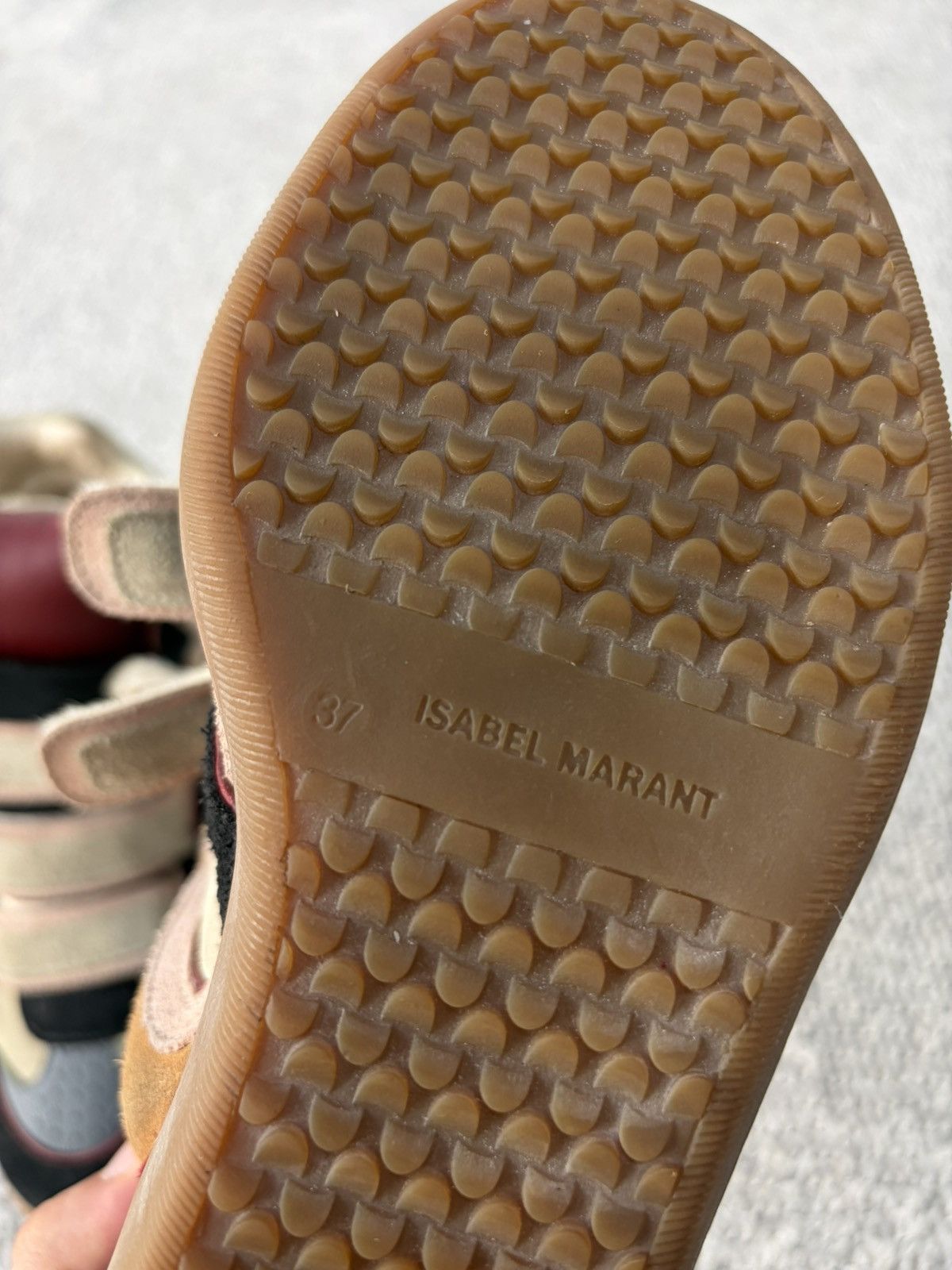 Isabel Marant Isabel Marant Multicolor Suede And Leather Wedge Sneakers Size US 7 / IT 37 - 12 Thumbnail