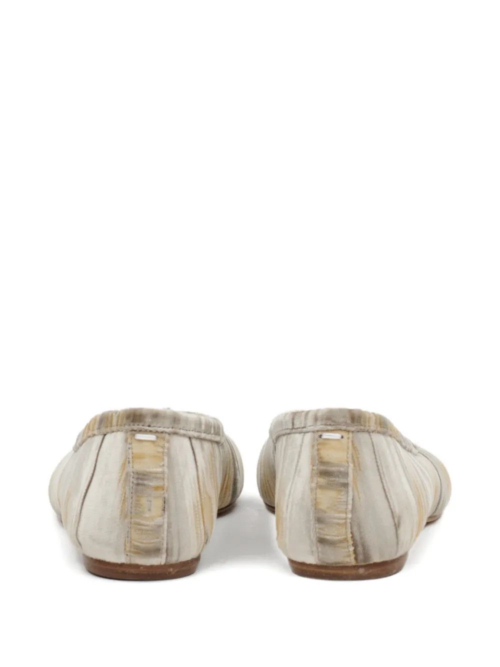 Maison Margiela o1w1db10526 Tabby Toe Flats in Beige/Multi Size US 6 / IT 36 - 3 Thumbnail
