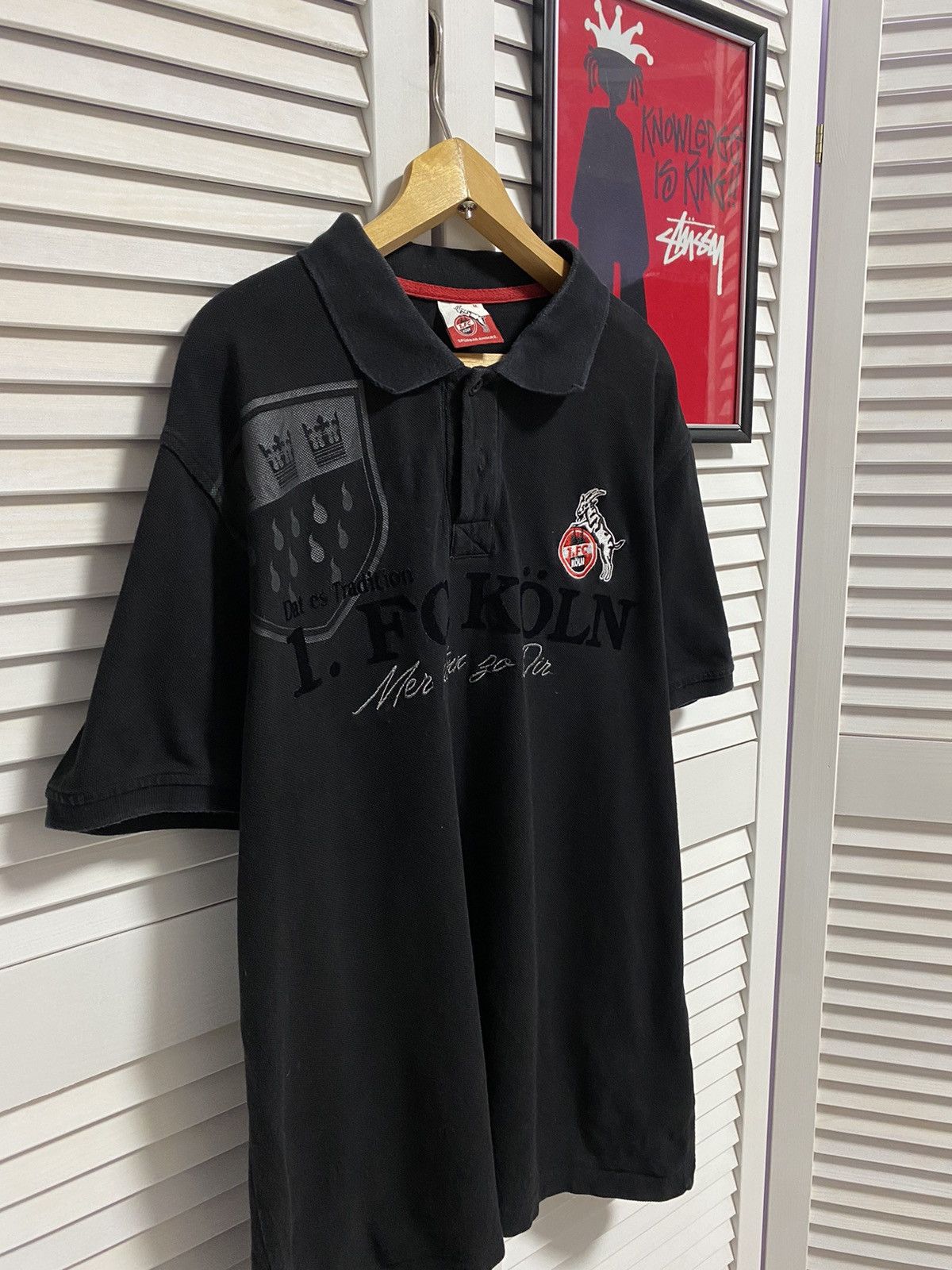 Other Polo Shirt FC Koln Soccer Jersey Football Big Back Logo Size US M / EU 48-50 / 2 - 2 Thumbnail
