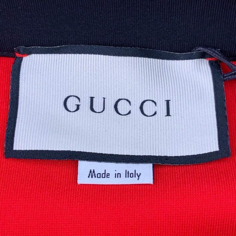 Gucci GucciRed gold button multi-pocket round-neck long-sleeved d Size S / US 4 / IT 40 - 6 Thumbnail