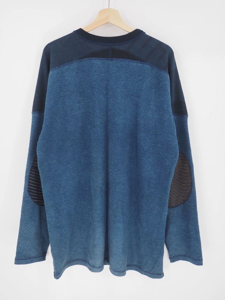LongJourney Long JourneyBlue retro stitching long sleeves 2503-Nextarro Size US S / EU 44-46 / 1 - 2 Thumbnail