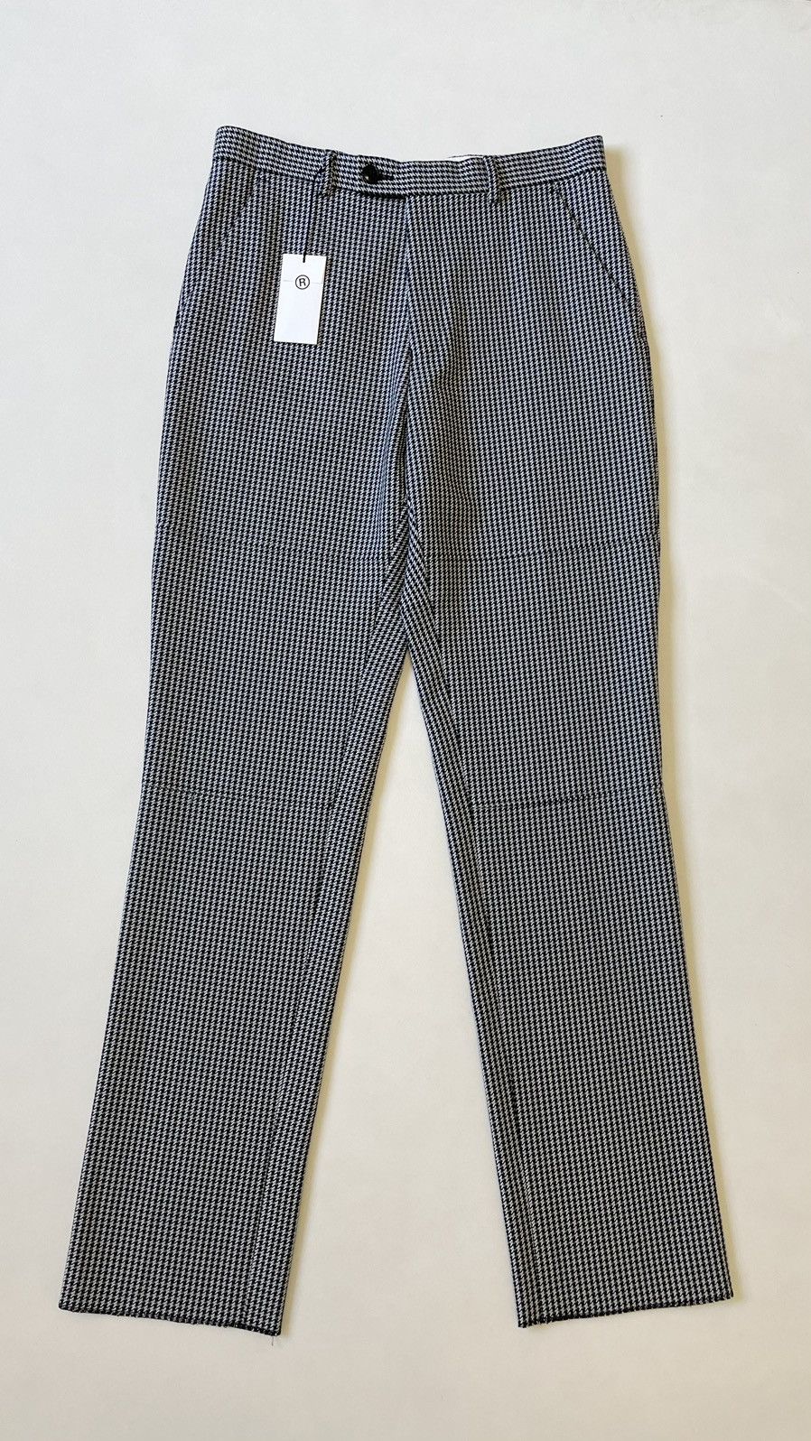 Martine Rose Houndstooth Check Cotton Panelled Trousers Size US 32 / EU 48 - 1 Thumbnail