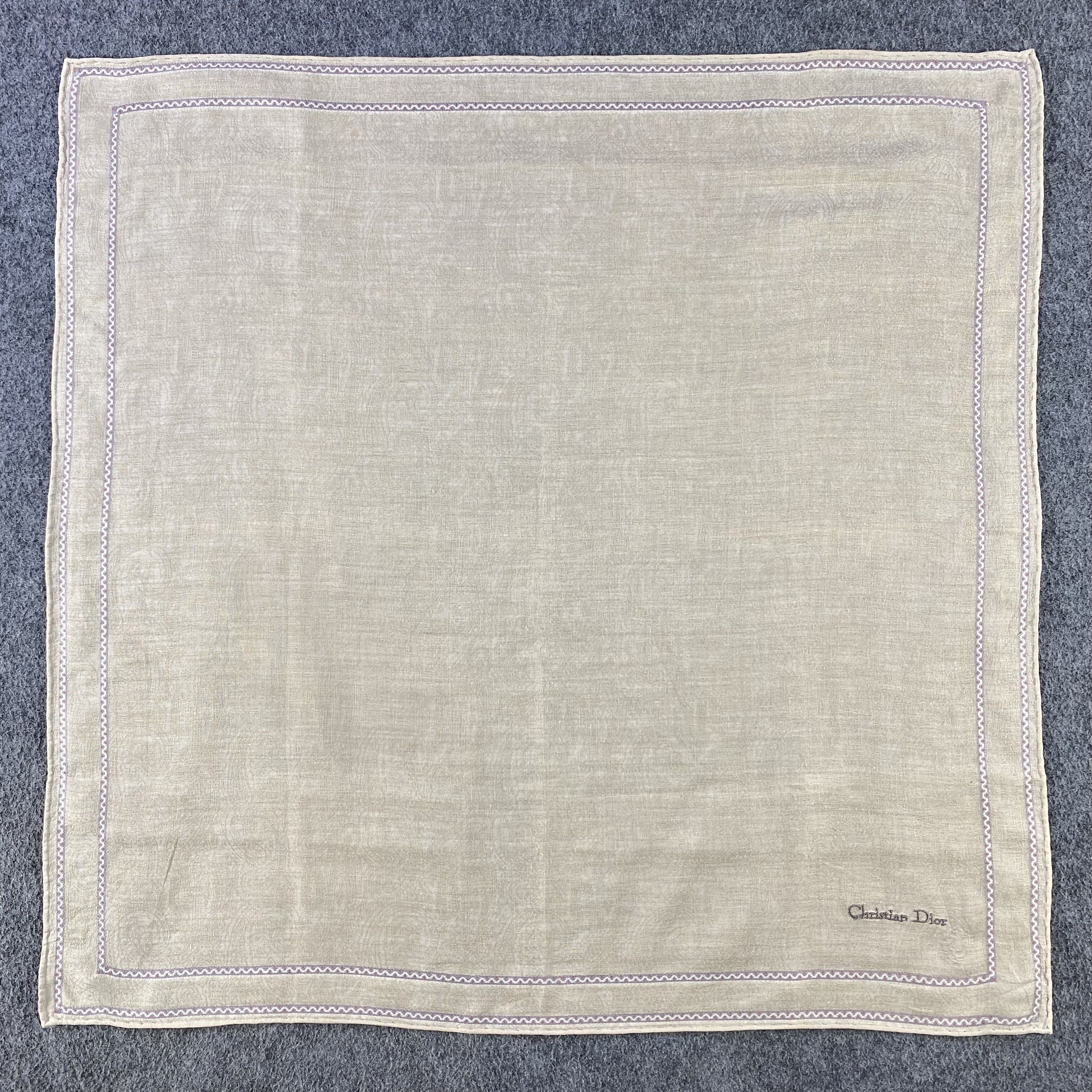 Christian Dior Monsieur Christian Dior Handkerchief/Neckerchief/Bandana Size ONE SIZE - 1 Preview