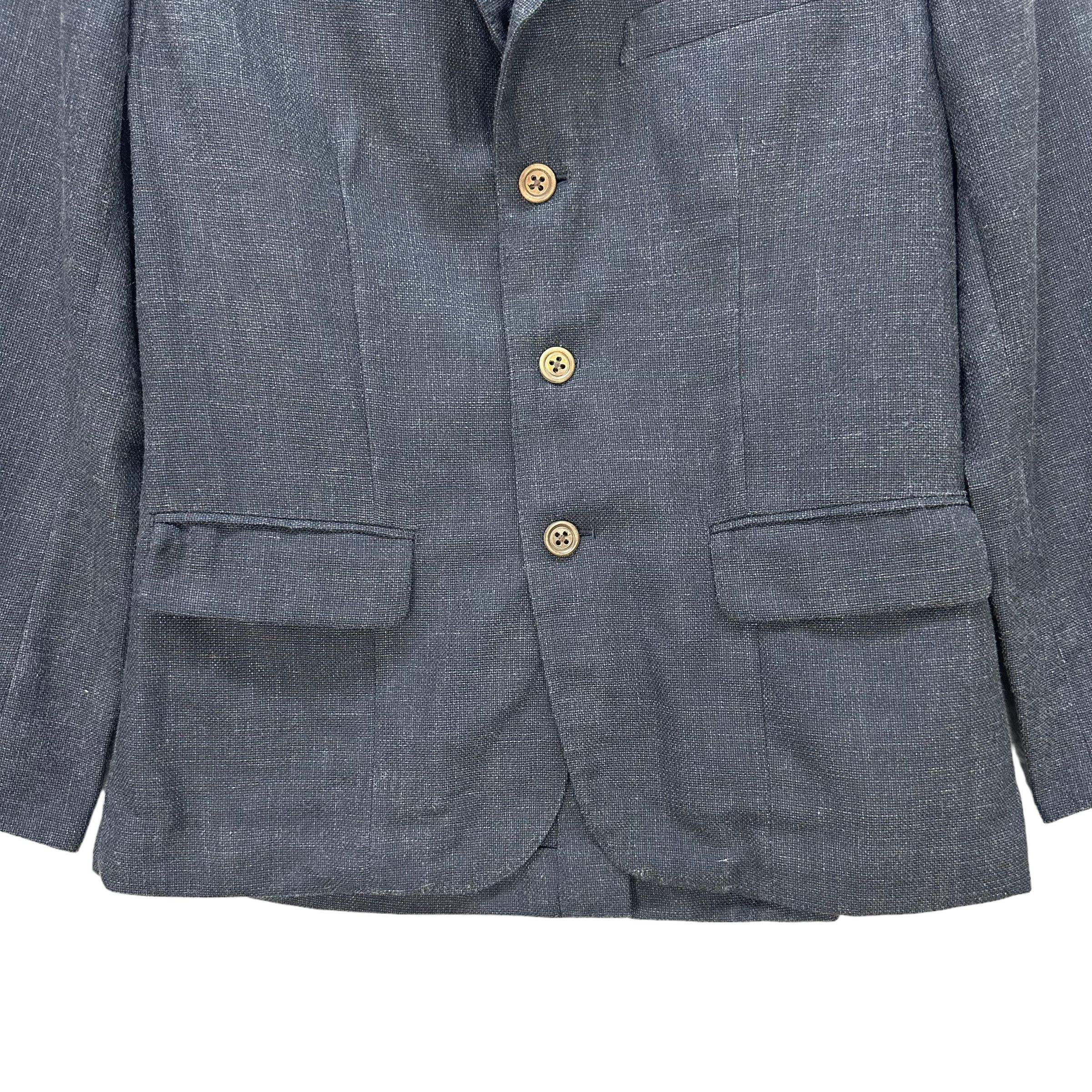 45rpm 45rpm STUDIO WOOL SILK LINEN CASUAL JACKET #8325-004 Size S / US 4 / IT 40 - 3 Thumbnail