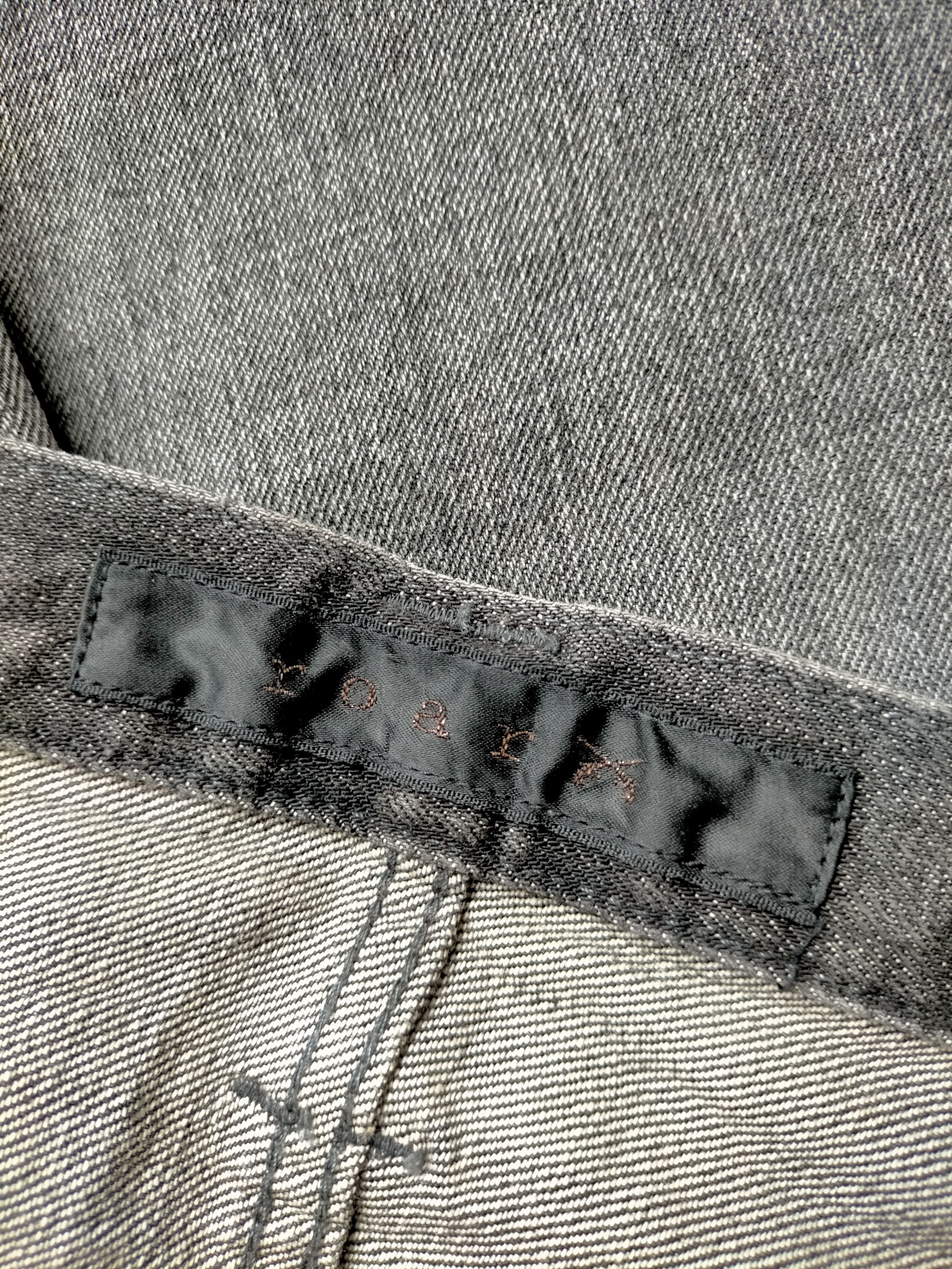 If Six Was Nine Roar Guns Made in Japan Punk style Black Denim Size US 31 - 20 Thumbnail