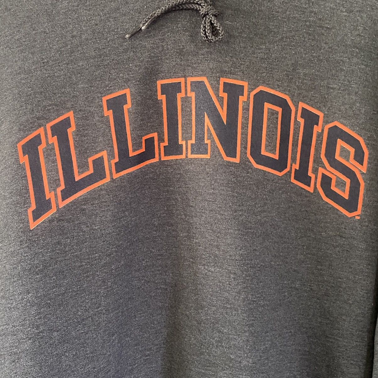 Champion Vintage Champion Grey Illinois Hoodie Men’s Size XXL Size US XXL / EU 58 / 5 - 2 Thumbnail