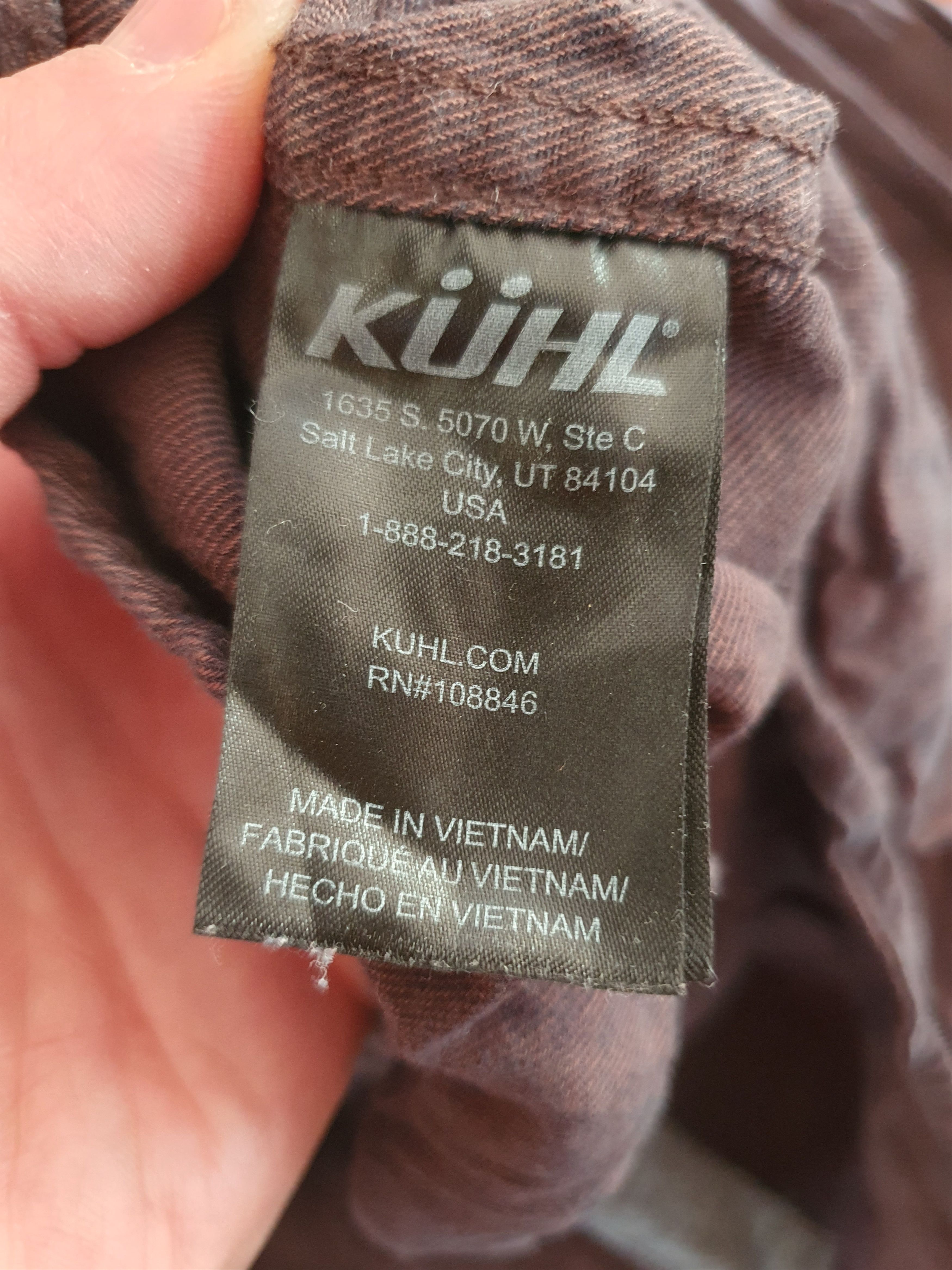 Kuhl Kuhl Long Sleeve Button Up Shirt Hiking Outdoor Work Wear Size US M / EU 48-50 / 2 - 6 Thumbnail