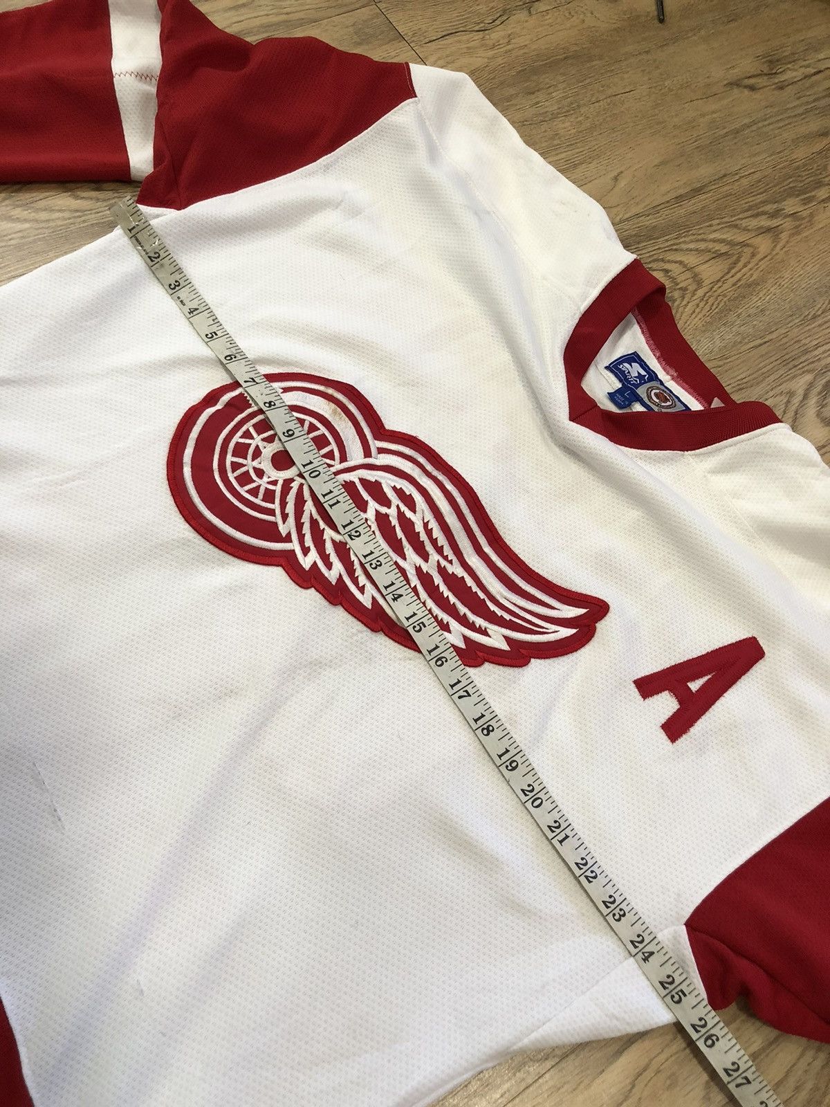 Starter × Vintage Vintage 90’s Starter Detroit Red Wing Tupac Shakur jersey Size US L / EU 52-54 / 3 - 8 Thumbnail