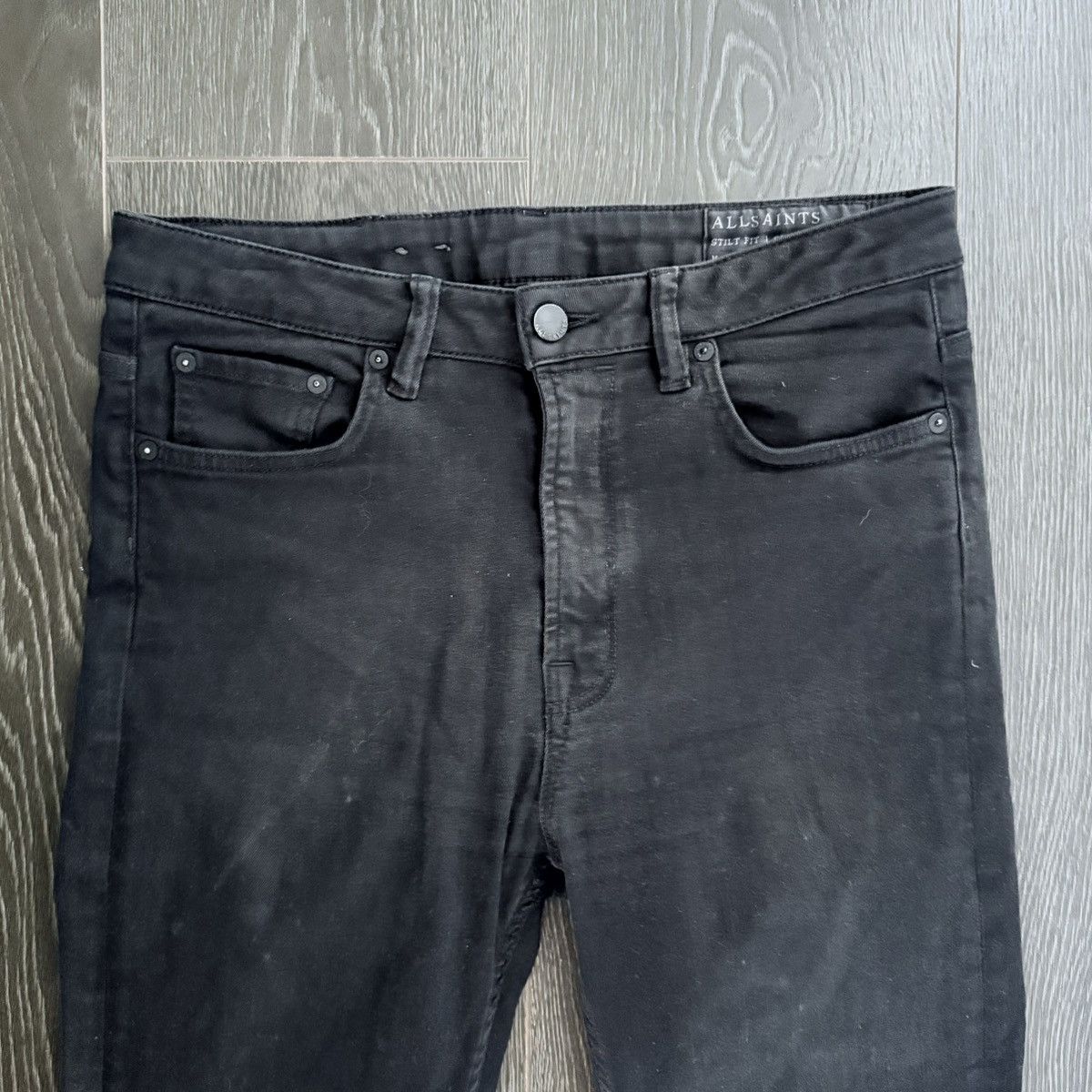 Allsaints AllSaints Stilt Fit Jeans Size 30 Size US 30 / EU 46 - 2 Thumbnail