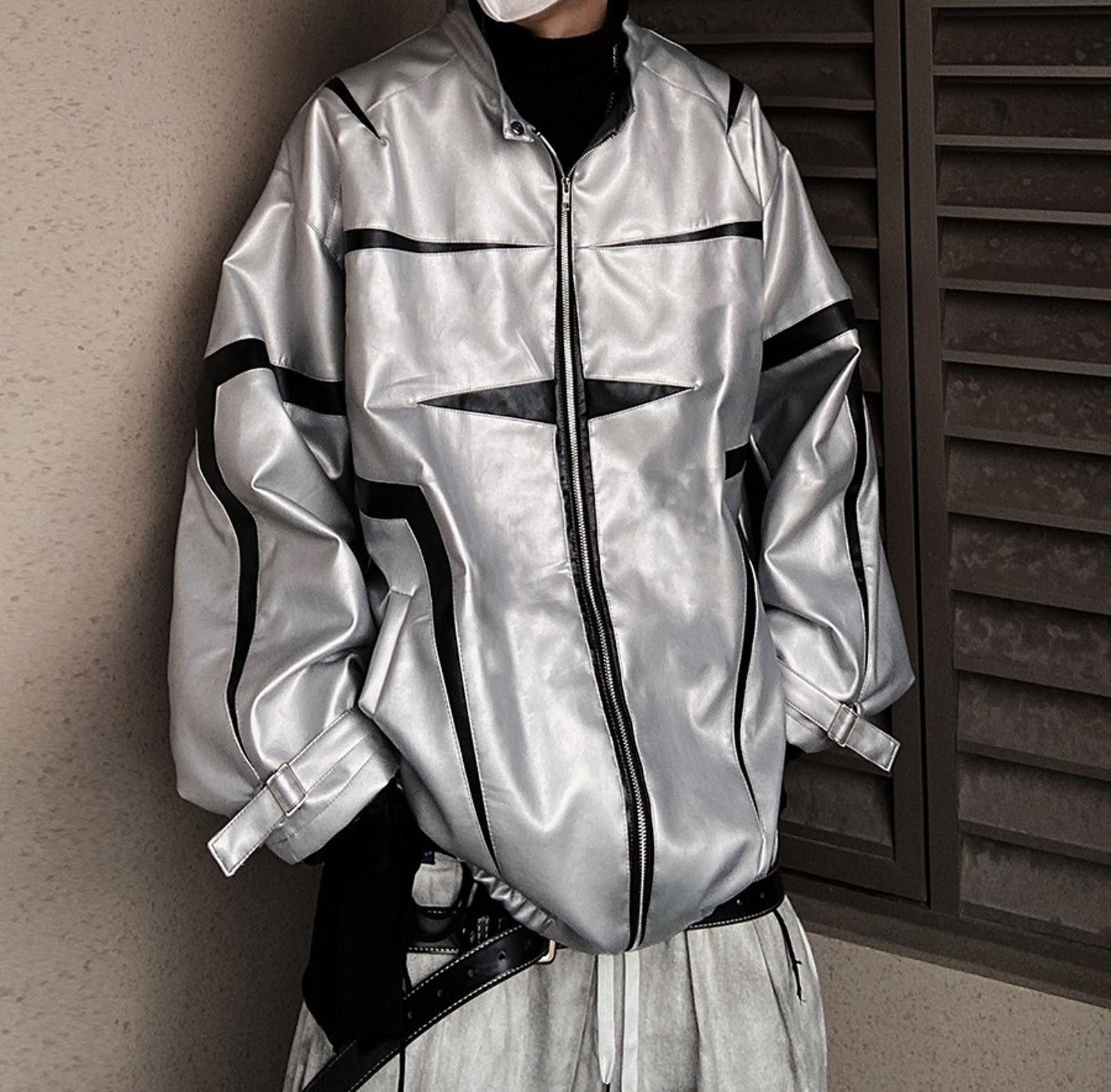 Other STAR Metallic Silver Sporty Jacket Size US M / EU 48-50 / 2 - 4 Thumbnail