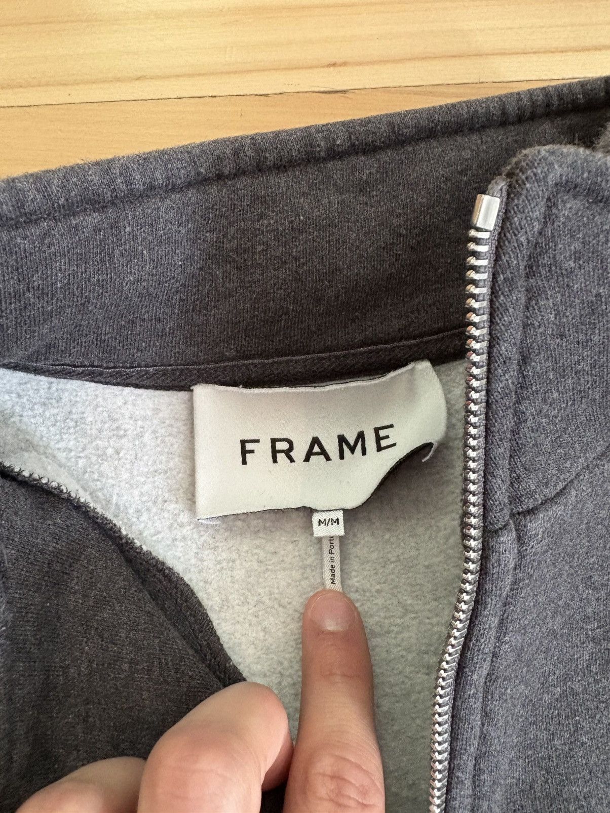 Frame Frame Logo Quarter Zip Sweater Size US M / EU 48-50 / 2 - 3 Thumbnail