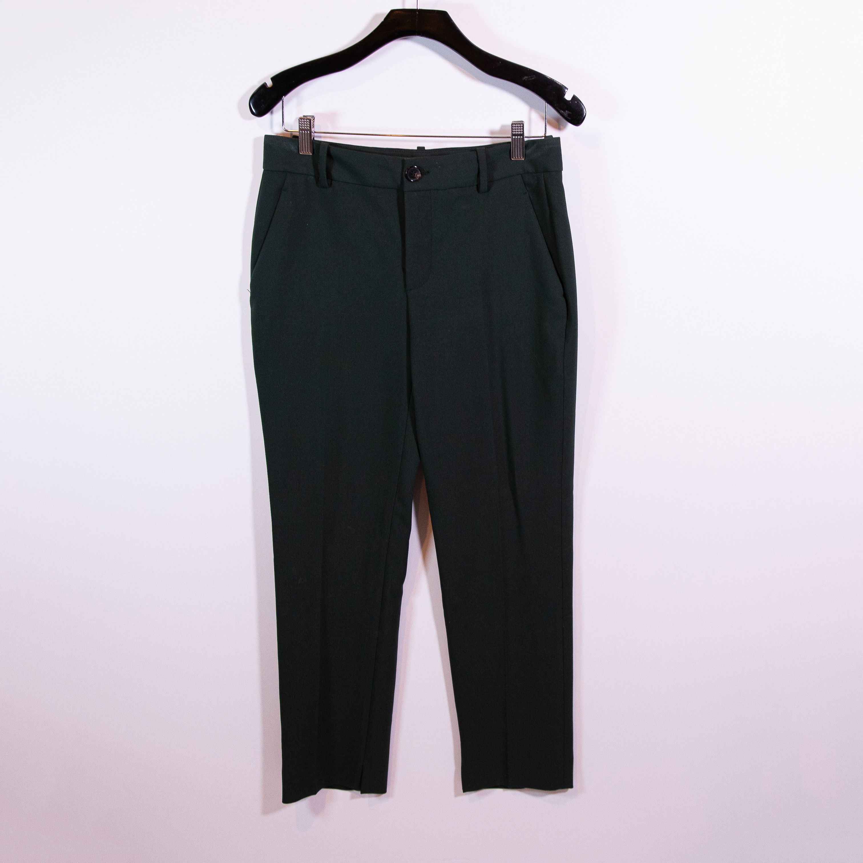 Zara Zara Women's Crepe Mid Rise Straight Leg Size 27" / US 4 / IT 40 - 1 Thumbnail