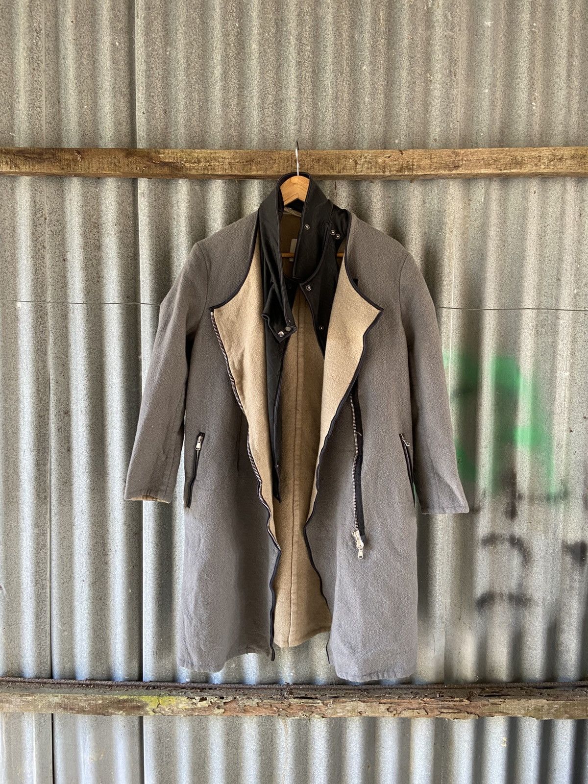 3.1 Phillip Lim PHILLIP LIM ASYMMETRIC ZIP COAT DUSTER COST Size XS / US 0-2 / IT 36-38 - 1 Thumbnail