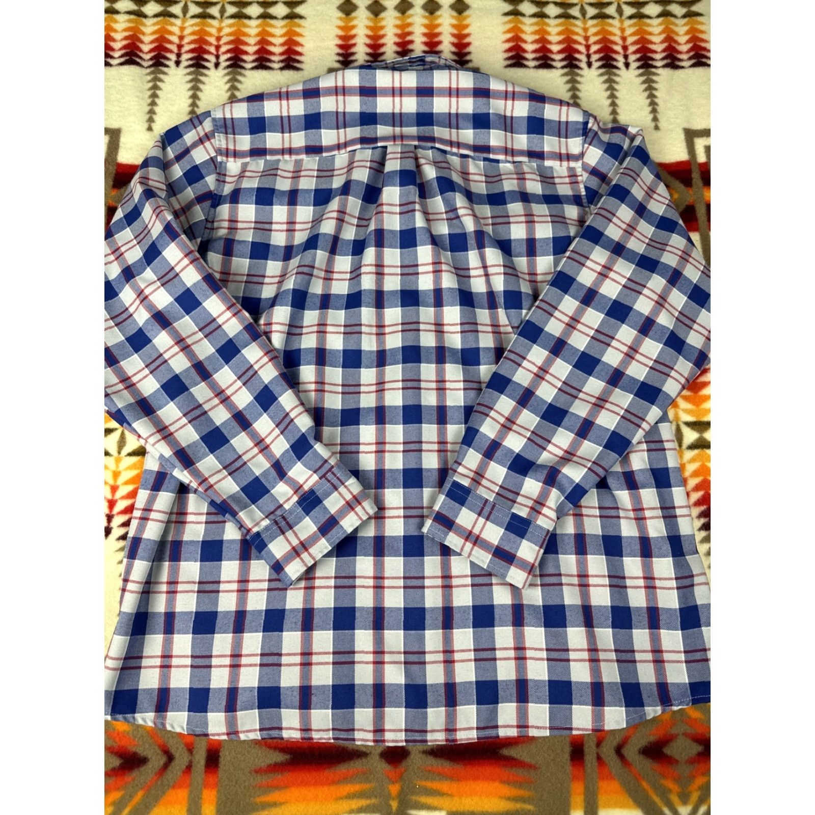 CO Dixxon Flannel Co Gilmore 13 Mens Button-Down Shirt 2XL Red Blue Gray Regular Long Sleeve Button-Up Shirt Mens Size US XXL / EU 58 / 5 - 3 Thumbnail