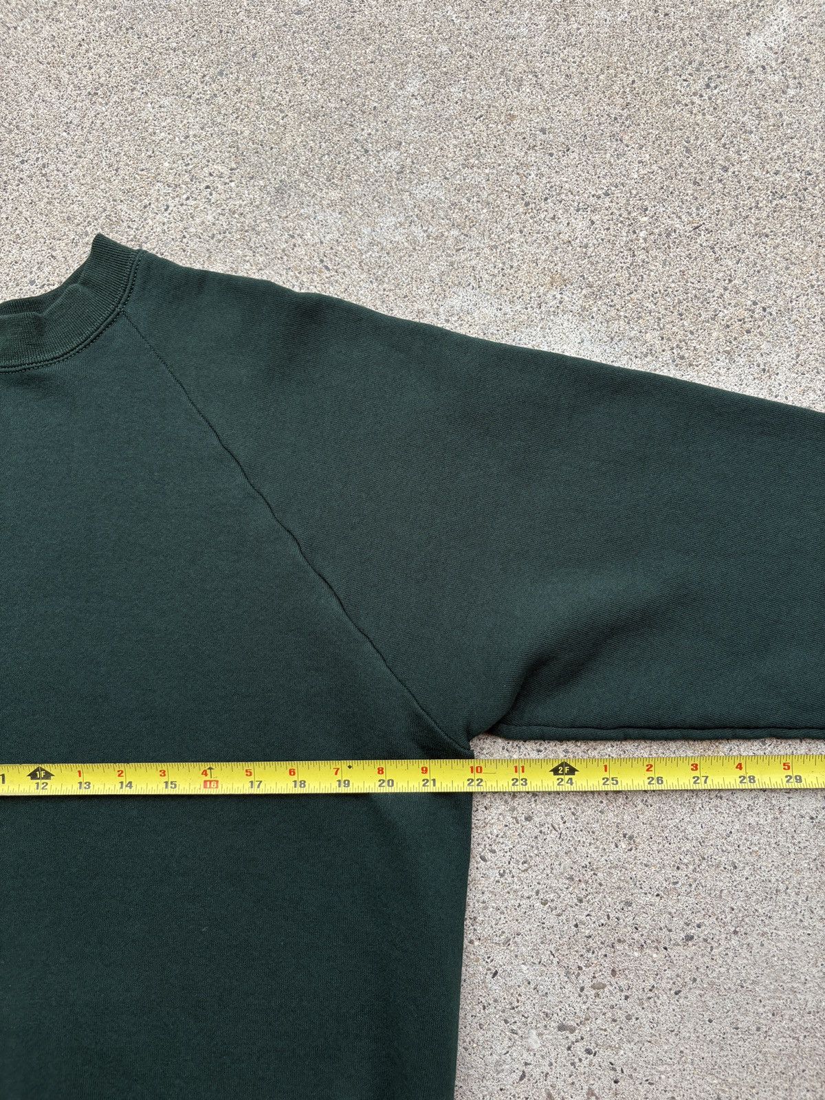 Jerzees × Vintage Vintage 1990s JERZEES Forest Green Crewneck Sweater Size L Size US M / EU 48-50 / 2 - 4 Thumbnail