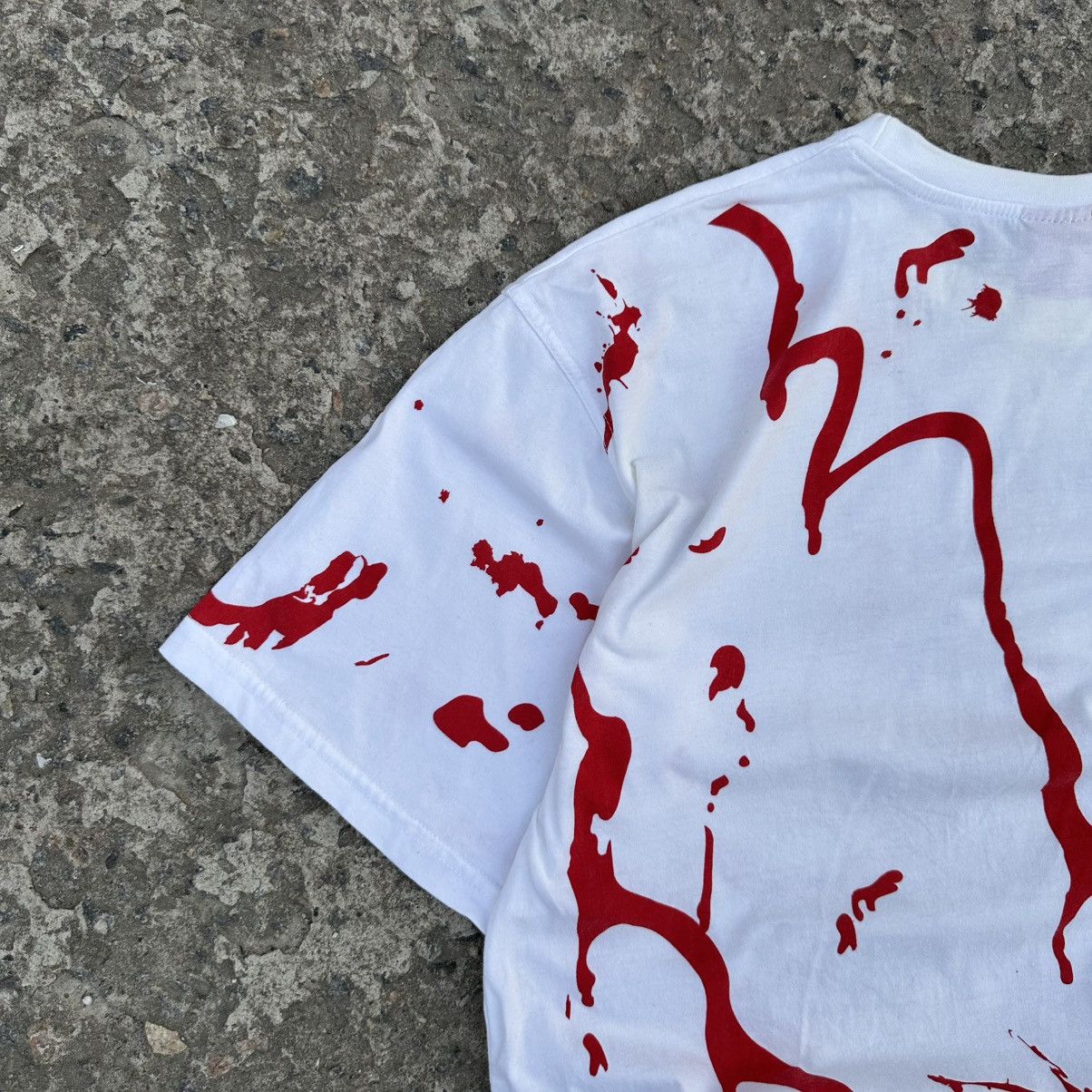 Band Tees × Japanese Brand VTG Japanese Style Shark Attack T-shirts Crocodile Hunter Size US L / EU 52-54 / 3 - 8 Thumbnail