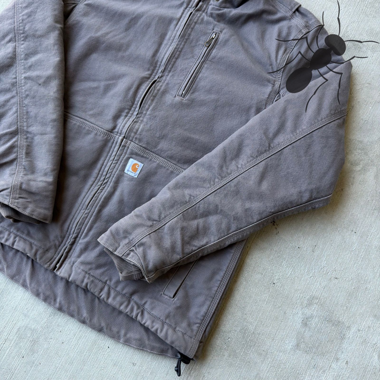 Carhartt × Vintage Carhartt gray coat work wear jacket Size US M / EU 48-50 / 2 - 4 Thumbnail