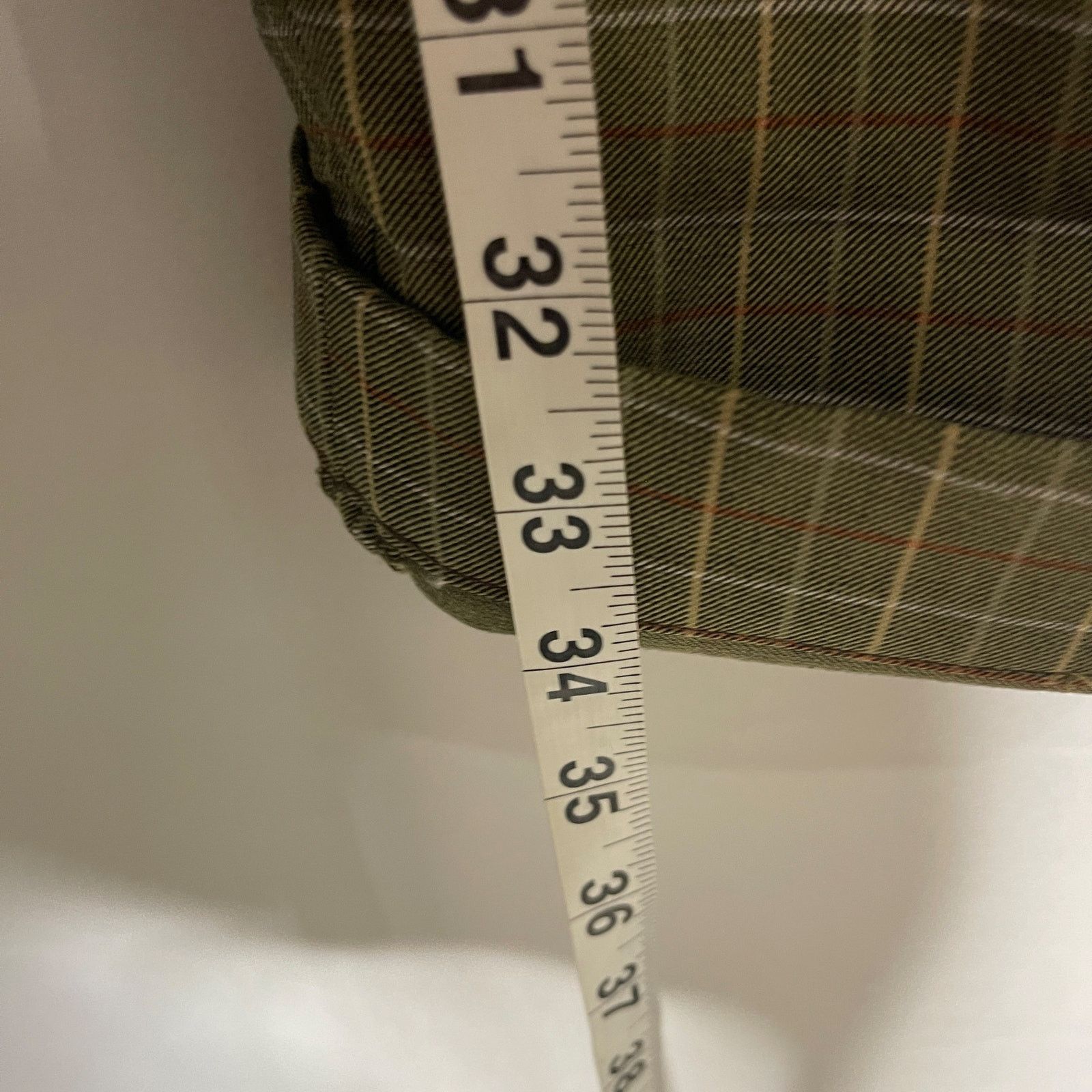 Mason's Mason’s Green plaid thick cotton chino pants IT 52 US 36x34 Size US 36 / EU 52 - 5 Thumbnail