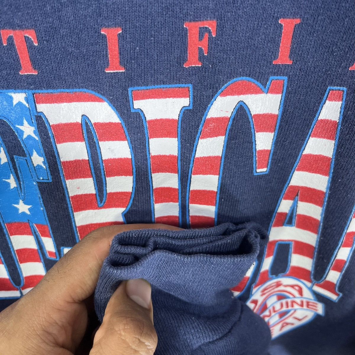 Fruit Of The Loom × Vintage Vintage 90s Fruit Of Loom Tag Certified American Printed Size US S / EU 44-46 / 1 - 7 Thumbnail