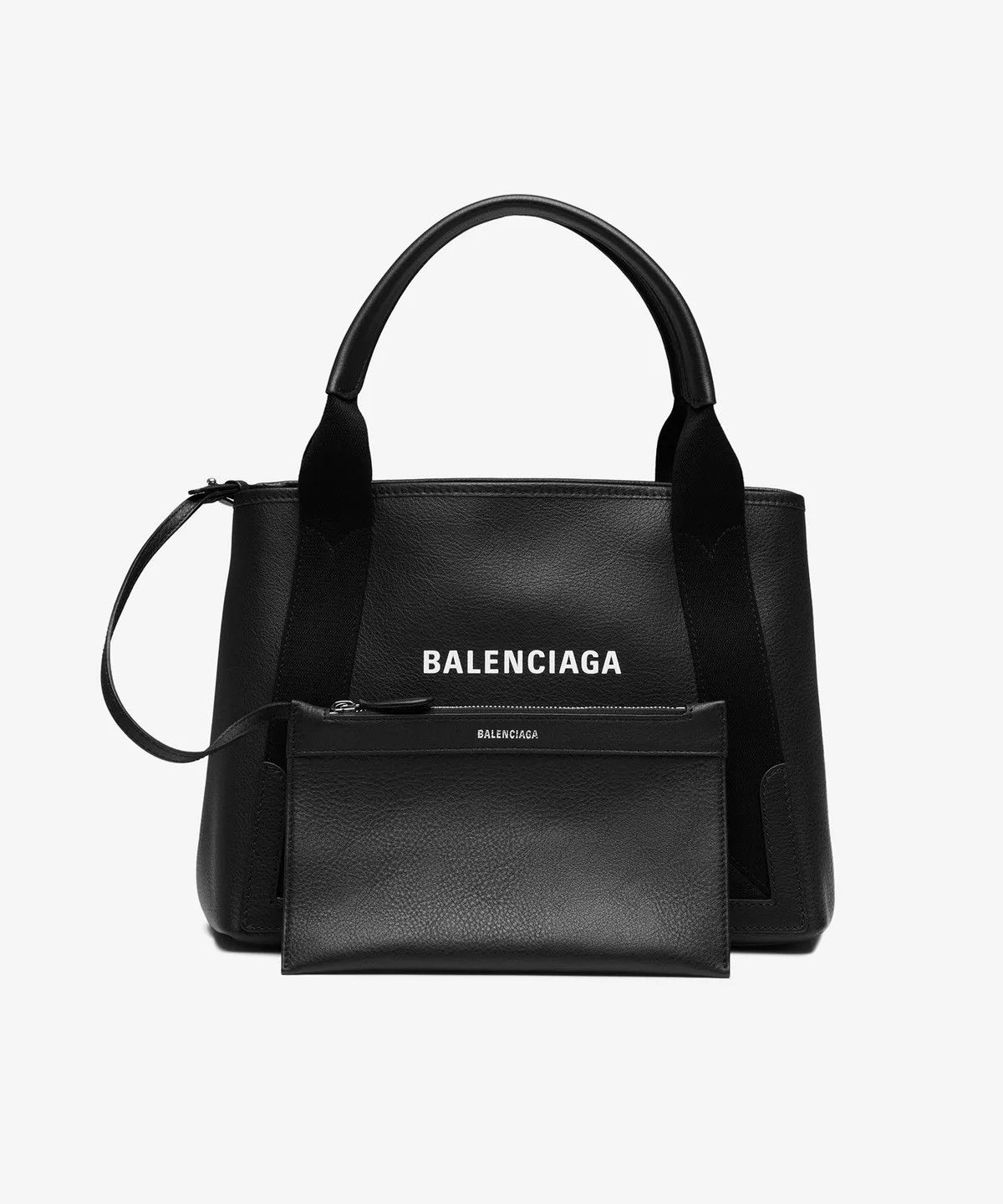 Balenciaga o1tr1nto0226 Size: OS / Navy Cabas Bag In Black Size ONE SIZE - 1 Thumbnail
