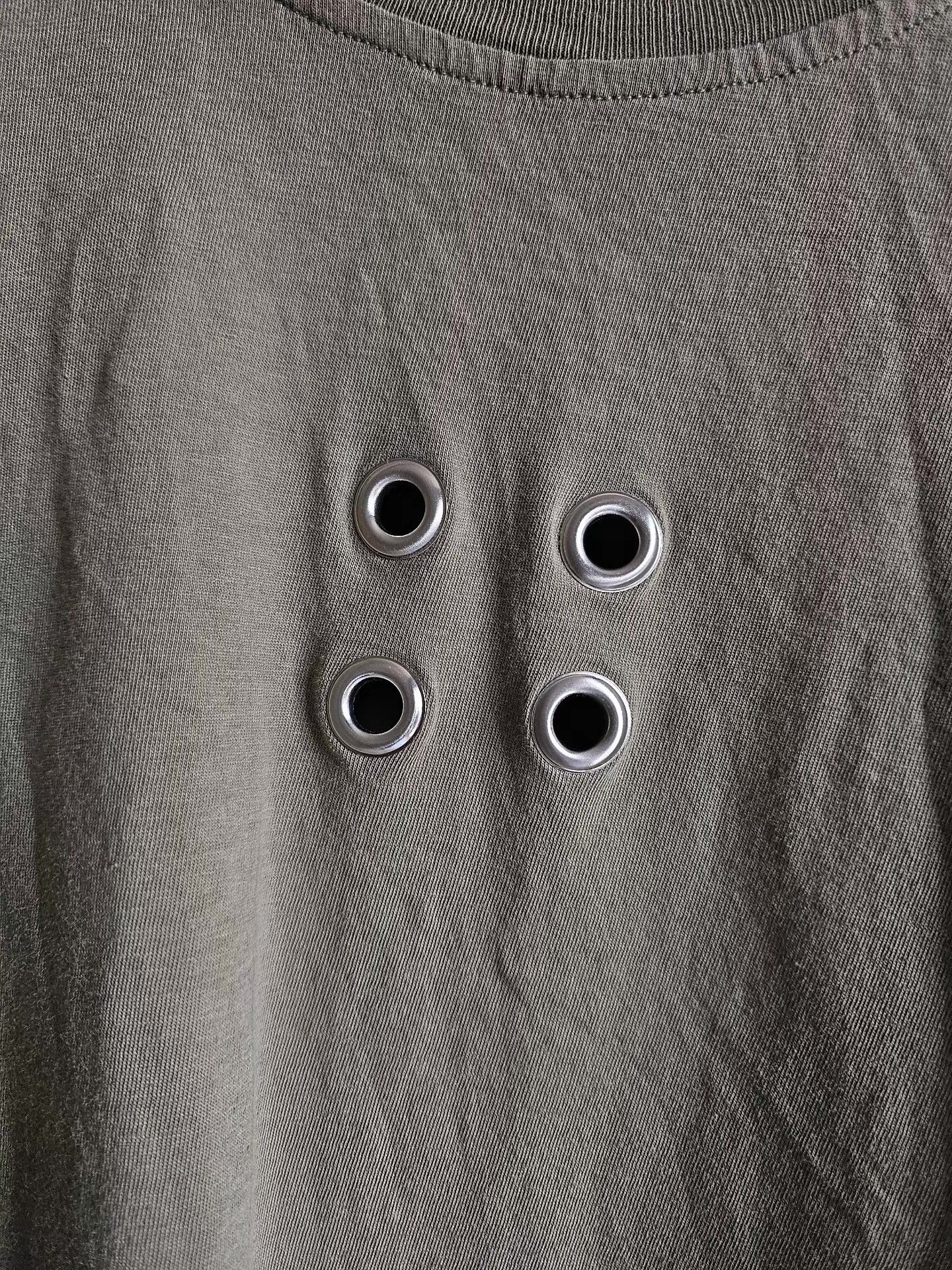 Rick Owens Rick Owens olive green short-sleeve T-shirt, Size US M / EU 48-50 / 2 - 3 Thumbnail