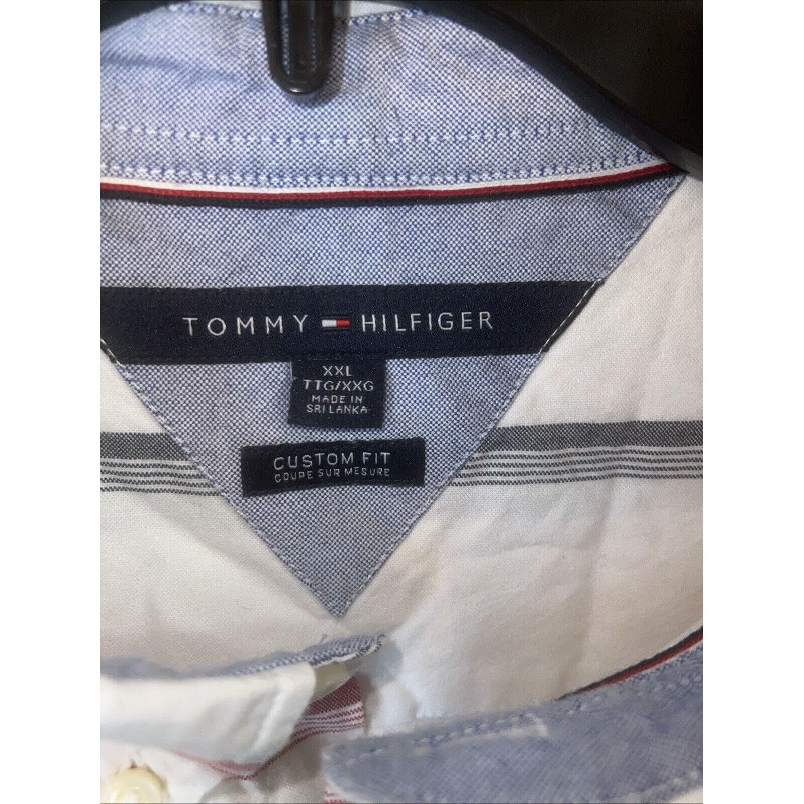 Tommy Hilfiger Tommy Hilfiger Men’s Striped Button Down Shirt Size XXL Size US XXL / EU 58 / 5 - 2 Thumbnail