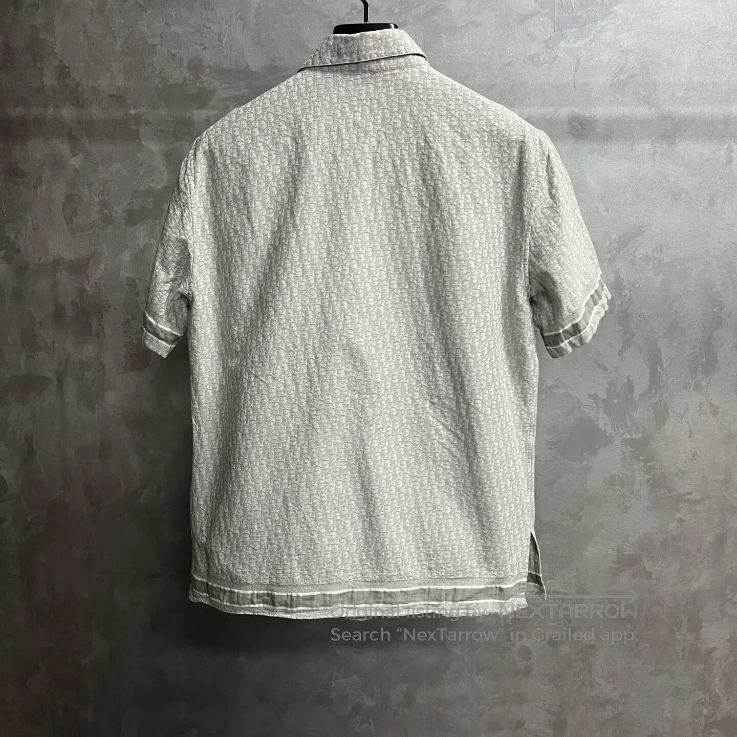 Dior Dior Short-sleeved shirt with a full-print collar and sing Size US XXS / EU 40 - 5 Thumbnail