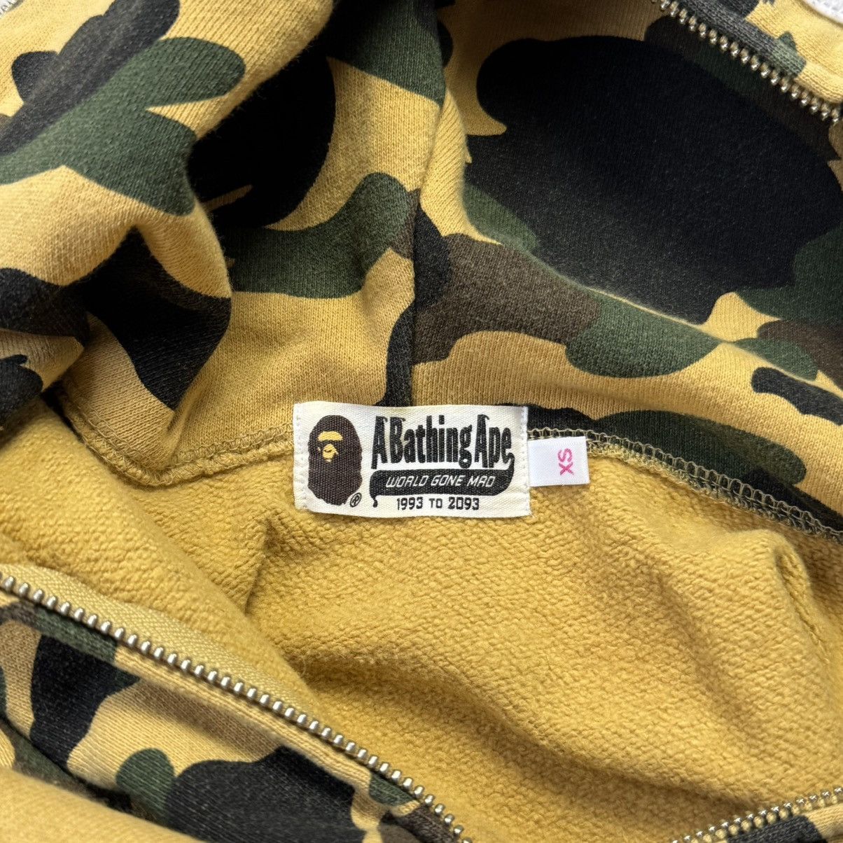 Bape New Bape 1st Camo WGM Full Zip Shark Hoodie Size XS / US 0-2 / IT 36-38 - 7 Thumbnail