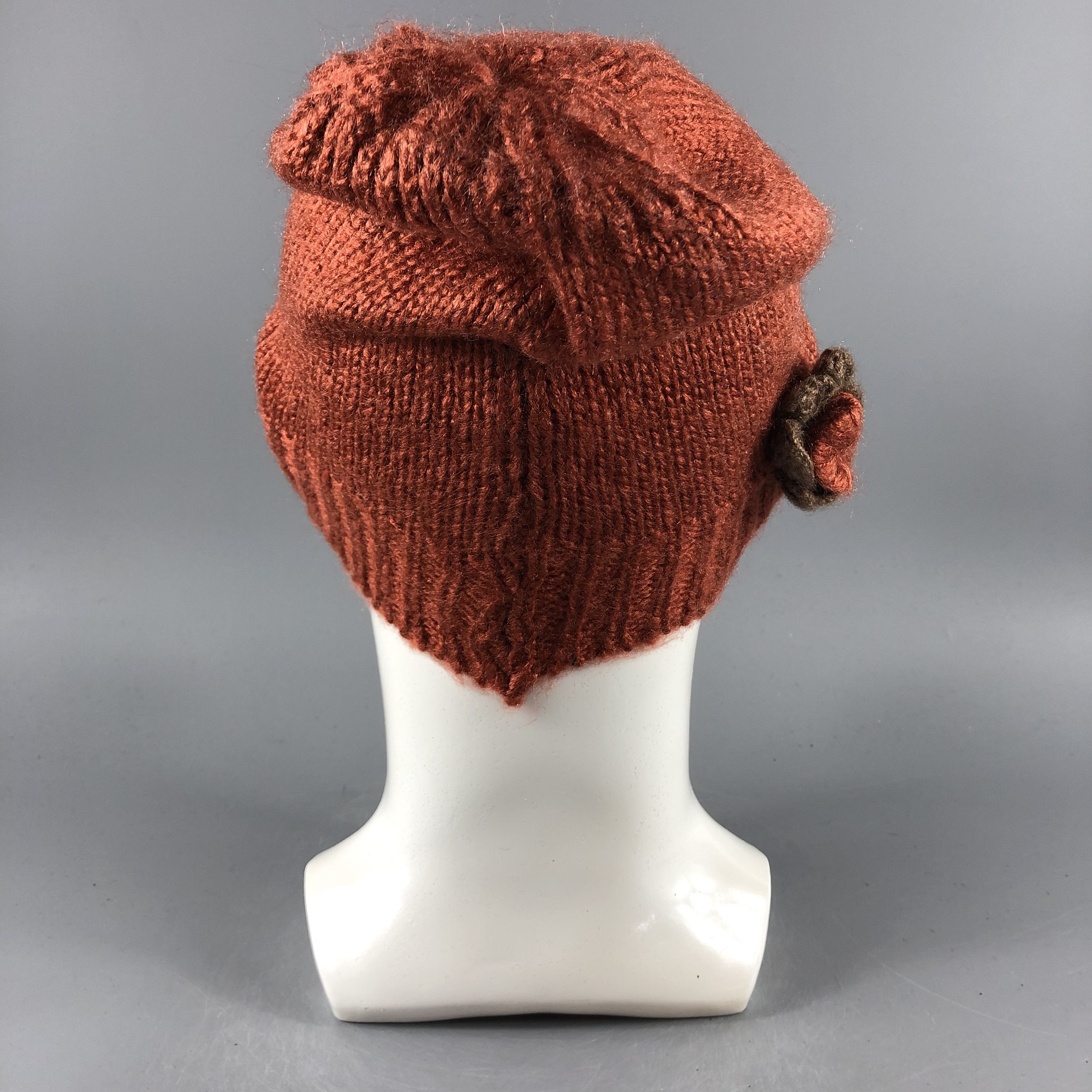 Japanese Brand × Vintage Womens Unknown Cuffless Beanie Snow Hat Snow Cap -D746 Size ONE SIZE - 3 Thumbnail