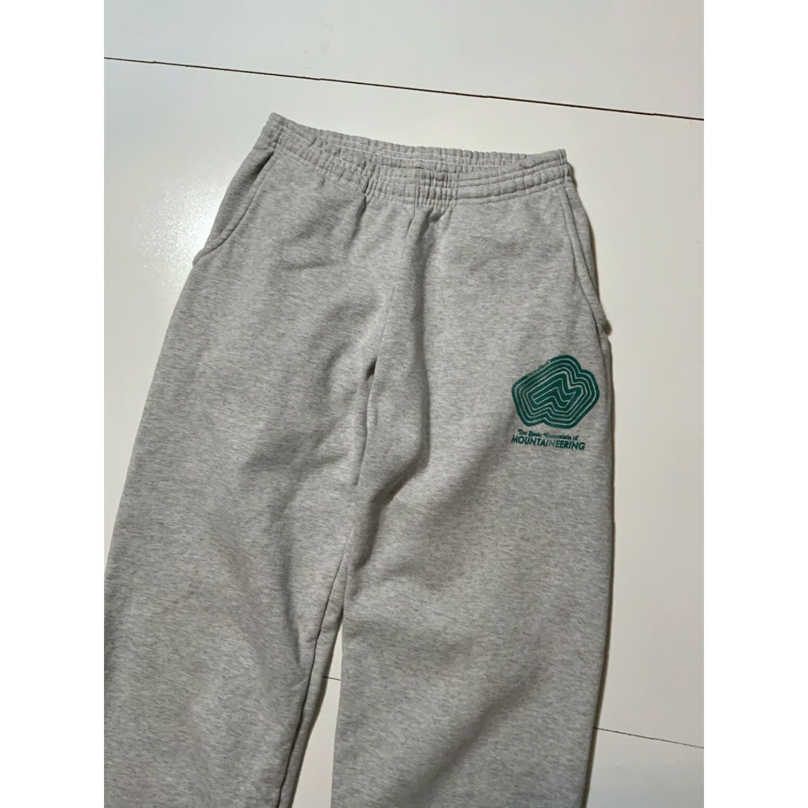 Essentials Nice As Heck The Basic Essentials Of Mountaineering Grey Jogger Sweatpants Sz. S Sweatpants Mens Small Gray Regular Pants Size US 29 - 7 Thumbnail