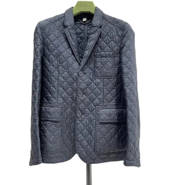 Burberry Burberry Quilted Long Sleeve Blazer Jacket Size US M / EU 48-50 / 2 - 1 Thumbnail