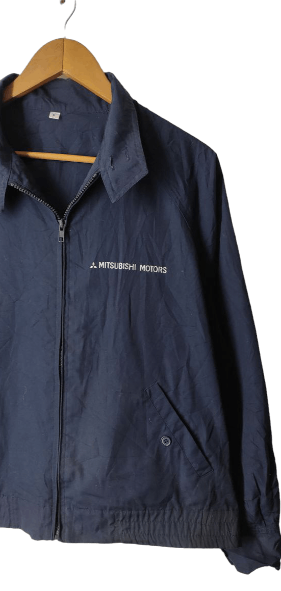Sports Specialties VINTAGE MITSHUBISHI MOTOR NEW PAJERO WORKWEAR JACKET Size US L / EU 52-54 / 3 - 3 Thumbnail